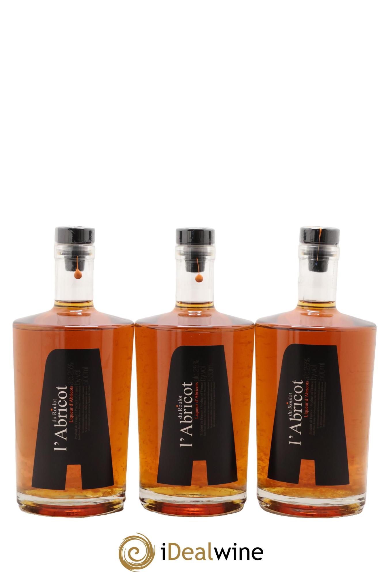 Liqueur L'Abricot du Roulot Roulot (Domaine) - Lot de 3 format 50cls - 1