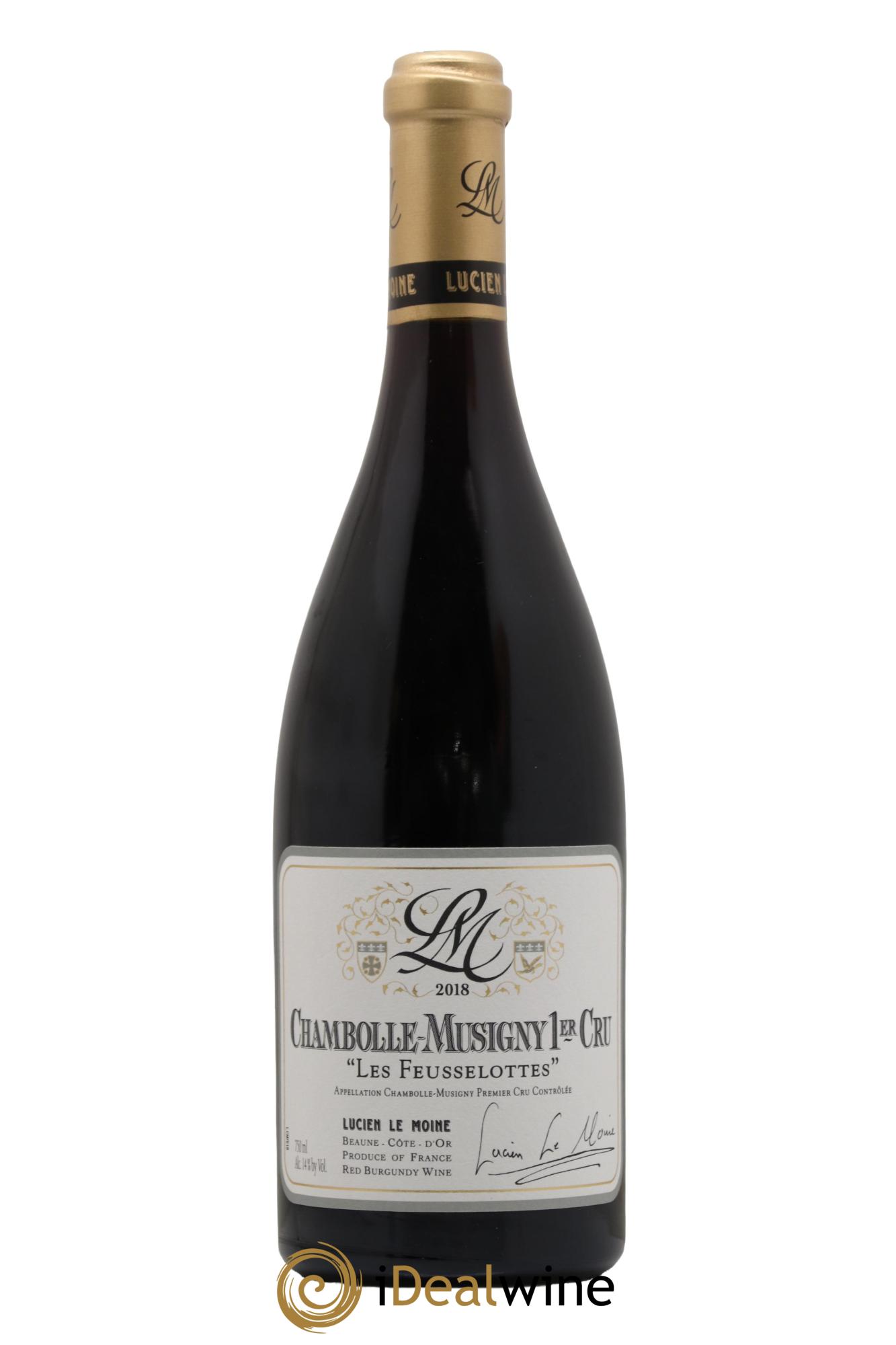 Chambolle-Musigny 1er Cru Les Feusselottes Domaine Lucien Le Moine 2018 - Lot de 1 bouteille - 0