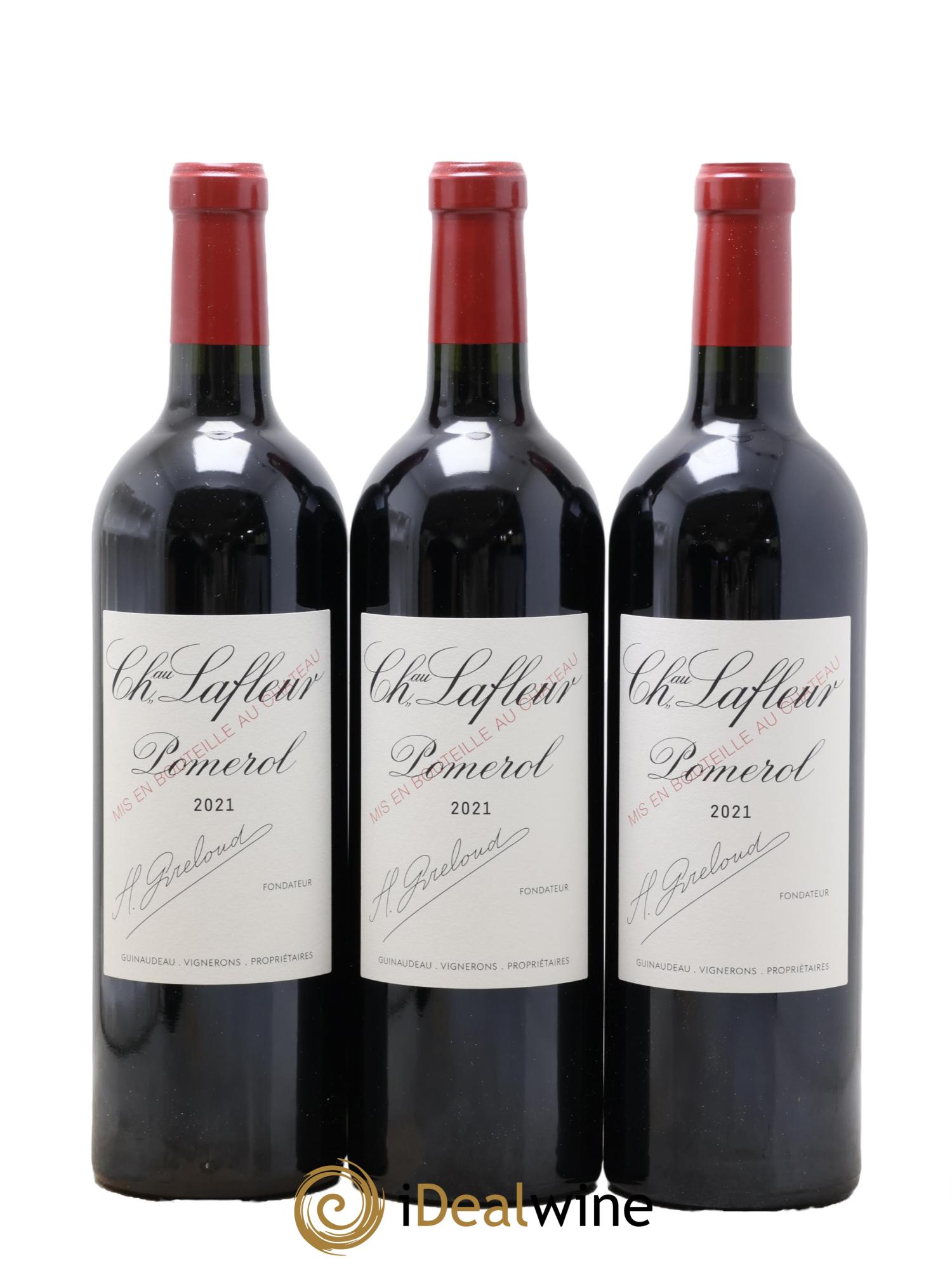 Château Lafleur 2021 - Lotto di 3 bottiglie - 0