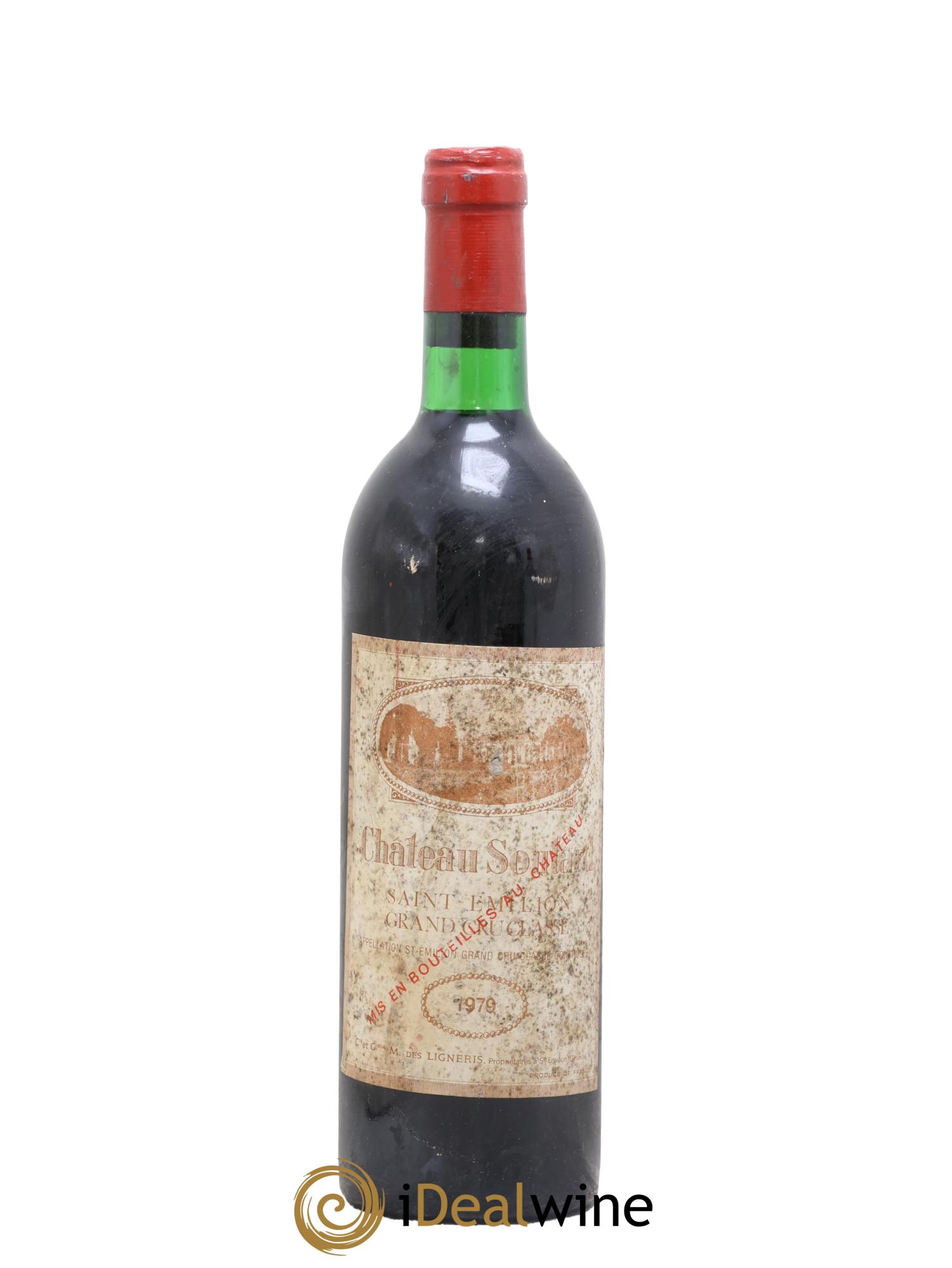 Château Soutard Grand Cru Classé 1979 - Lot de 1 bouteille - 0