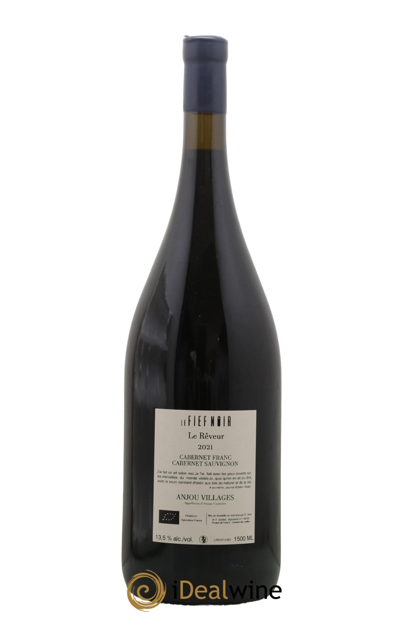 Anjou Villages Le Fief Noir le Rêveur 2021 - Lot of 1 magnum - 1