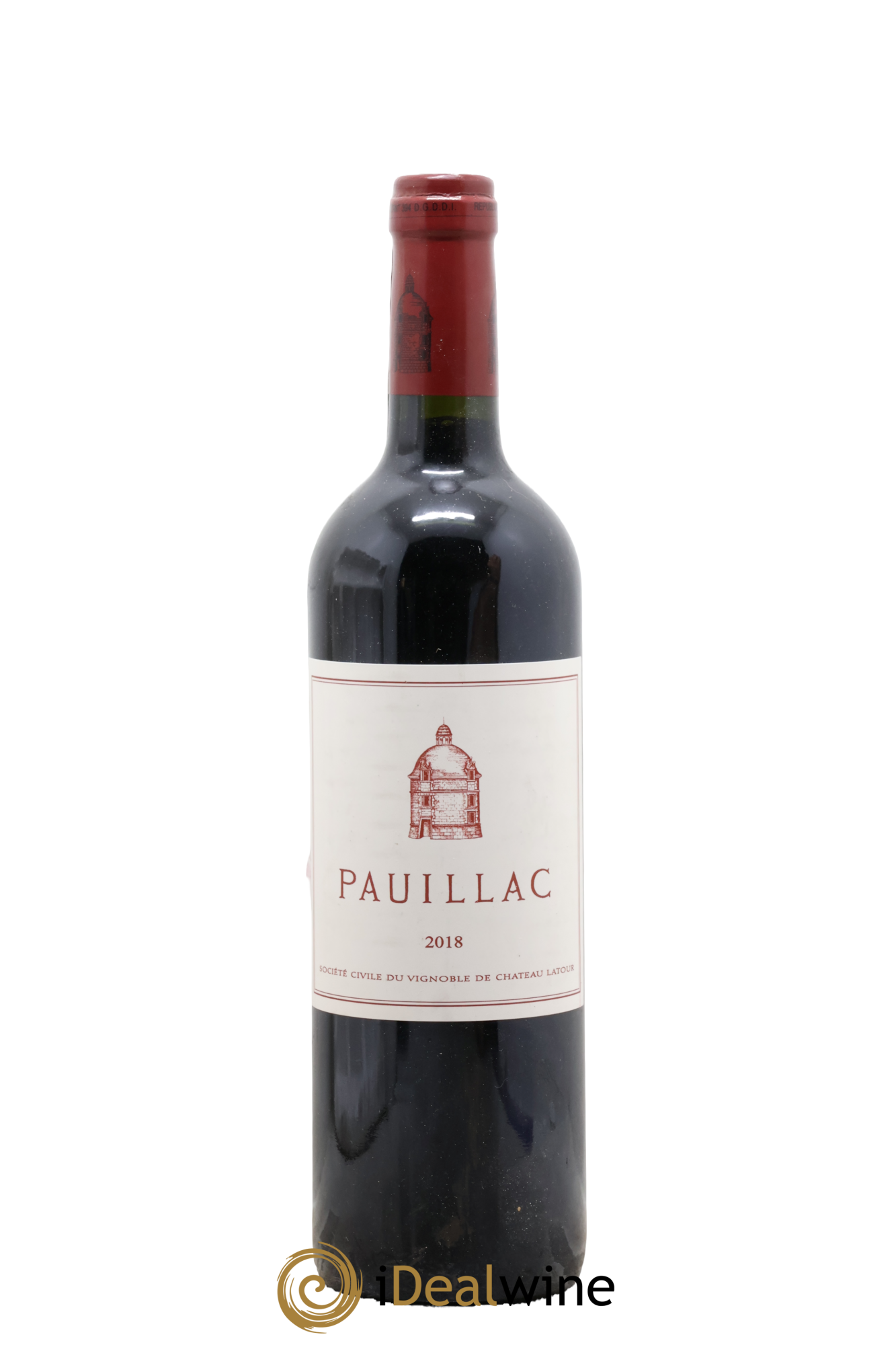 Pauillac de Château Latour 2018 - Lot de 1 bouteille - 0