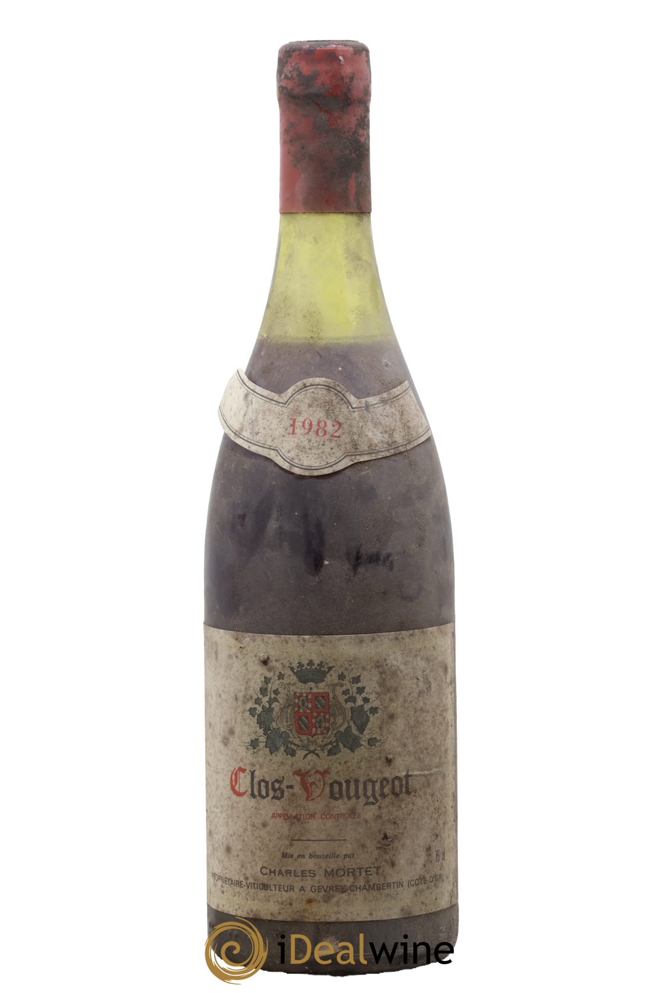 Clos de Vougeot Grand Cru Charles Mortet 1982 - Lot of 1 bottle - 0