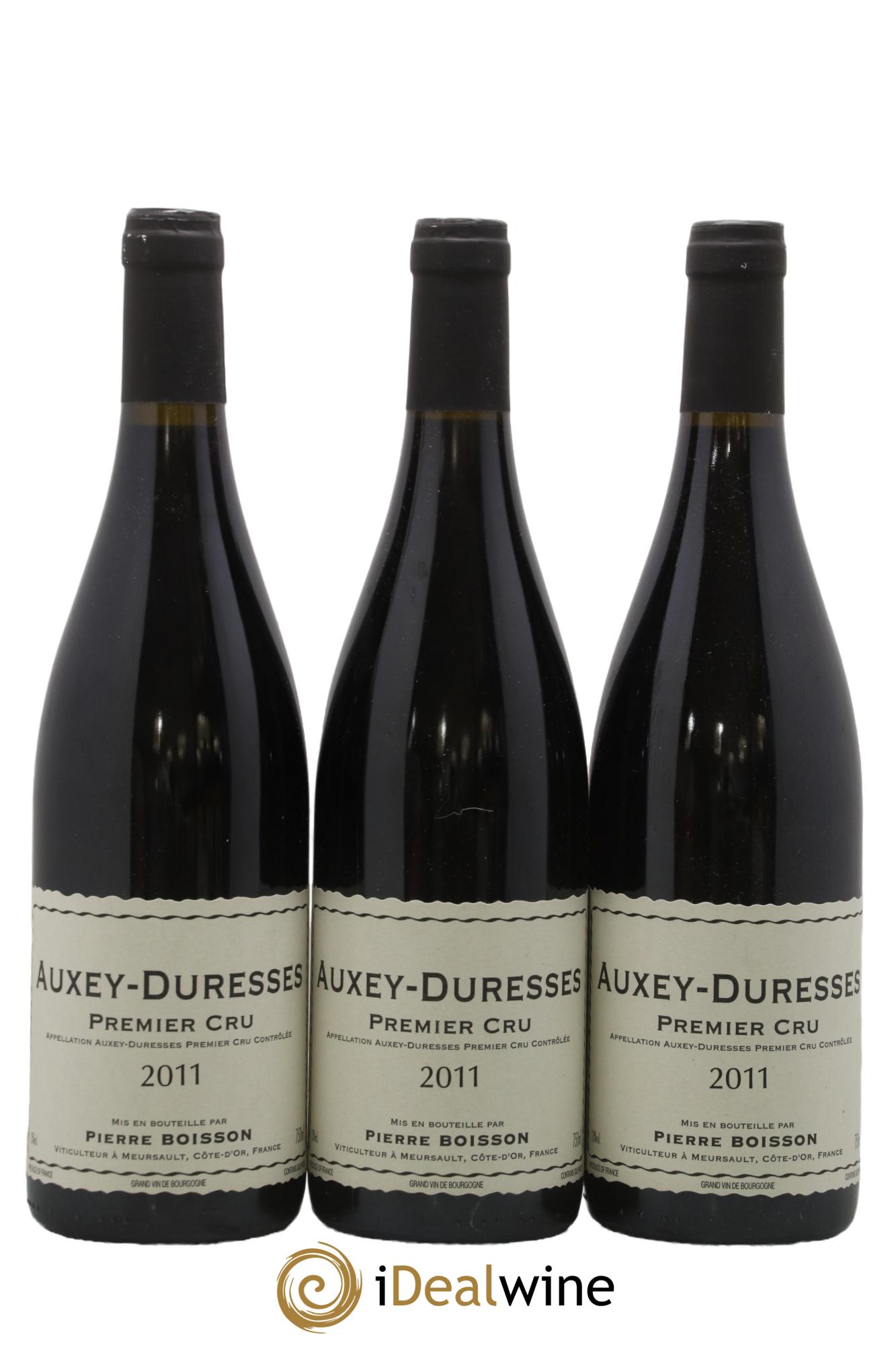 Auxey-Duresses 1er Cru Pierre Boisson (Domaine) 2011 - Posten von 3 Flaschen - 0