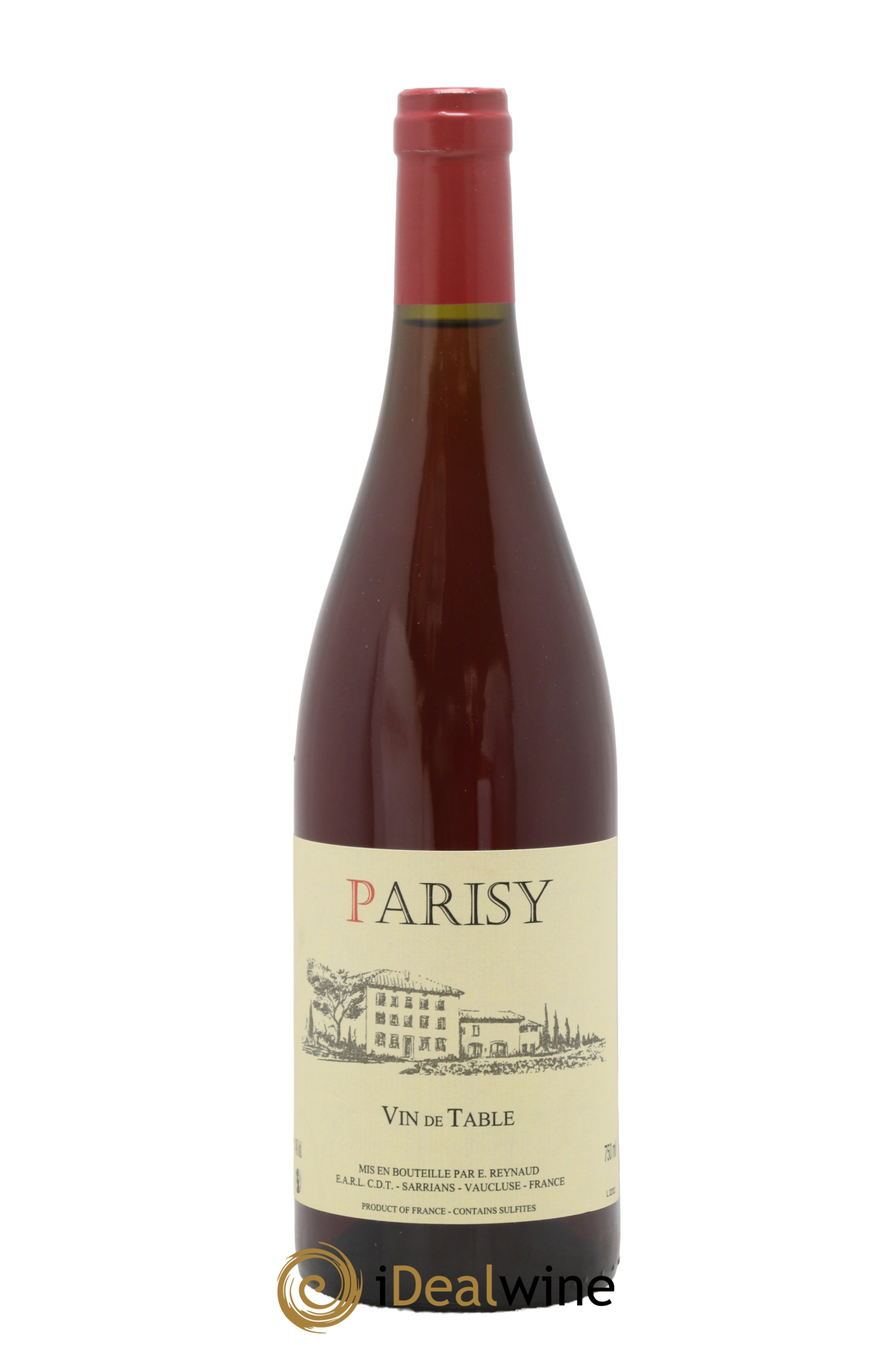 Vin de Table Parisy Emmanuel Reynaud 2022 - Lot de 1 bouteille - 0