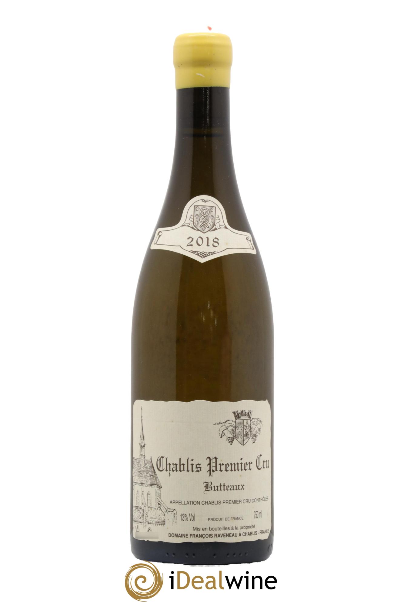 Chablis 1er Cru Butteaux Raveneau (Domaine) 2018 - Lot de 1 bouteille - 0