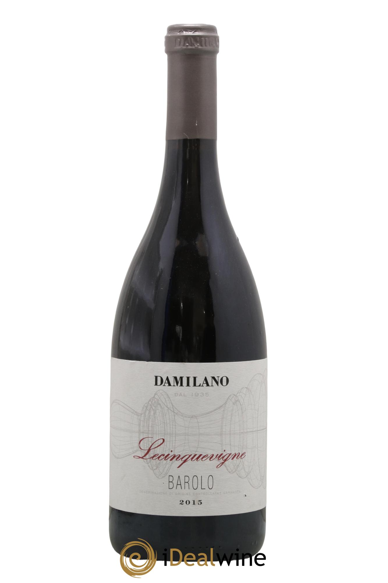 Barolo Damilano Lecinquevigne 2015 - Lot de 1 bouteille - 0