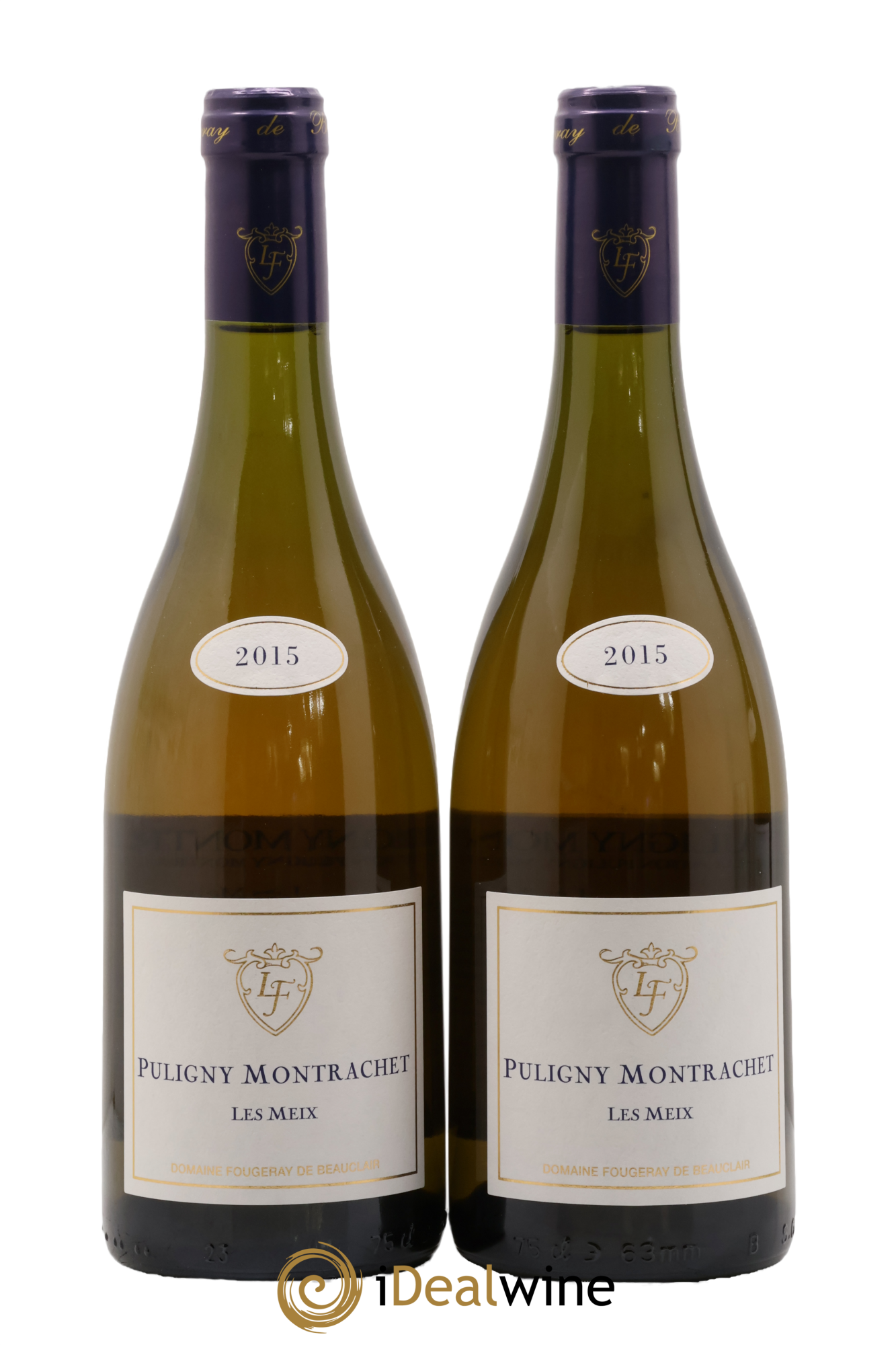 Puligny-Montrachet Les Meix Fougeray de Beauclair 2015 - Lot de 2 bouteilles - 0