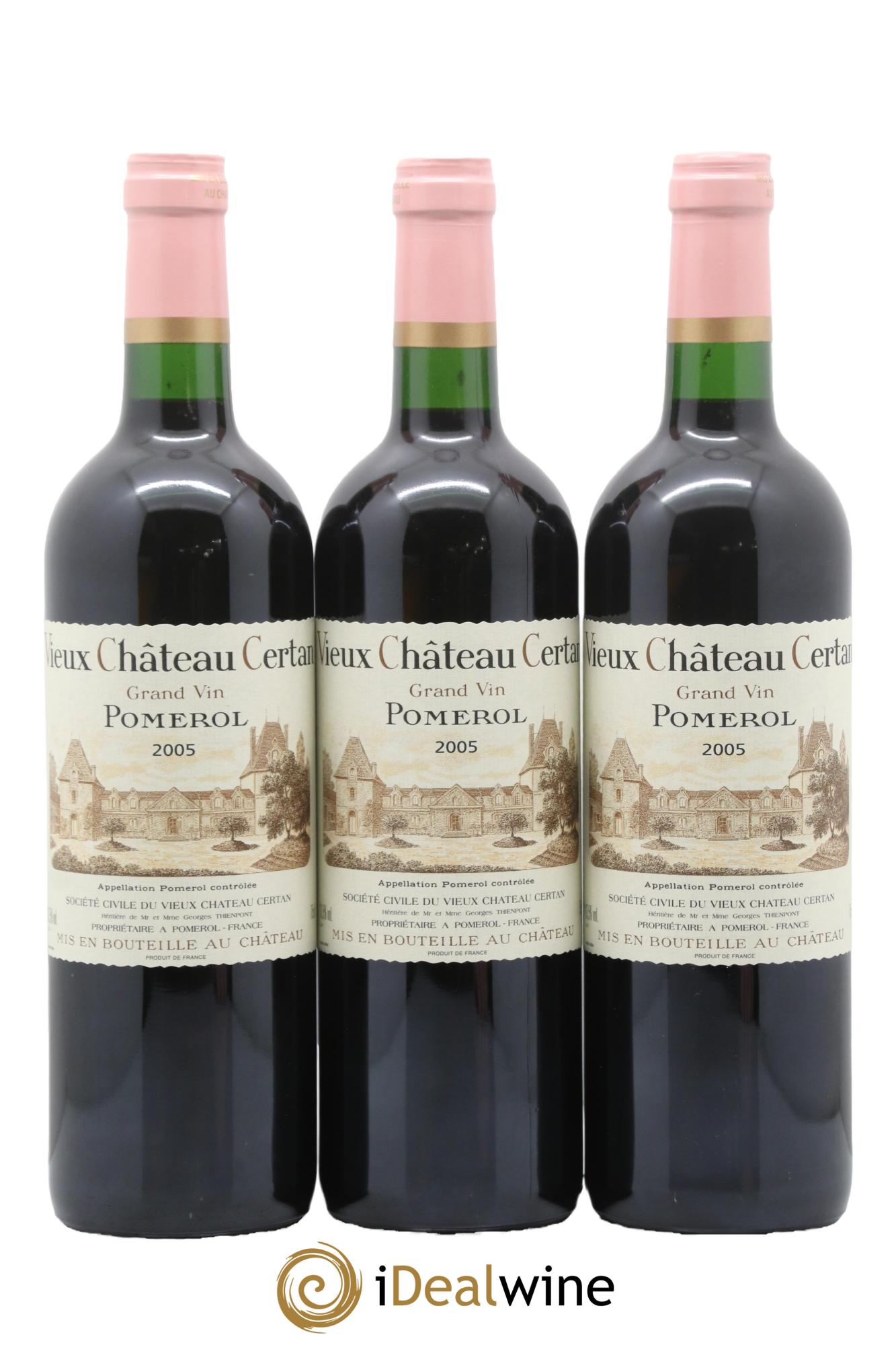 Vieux Château Certan 2005 - Posten von 6 Flaschen - 2
