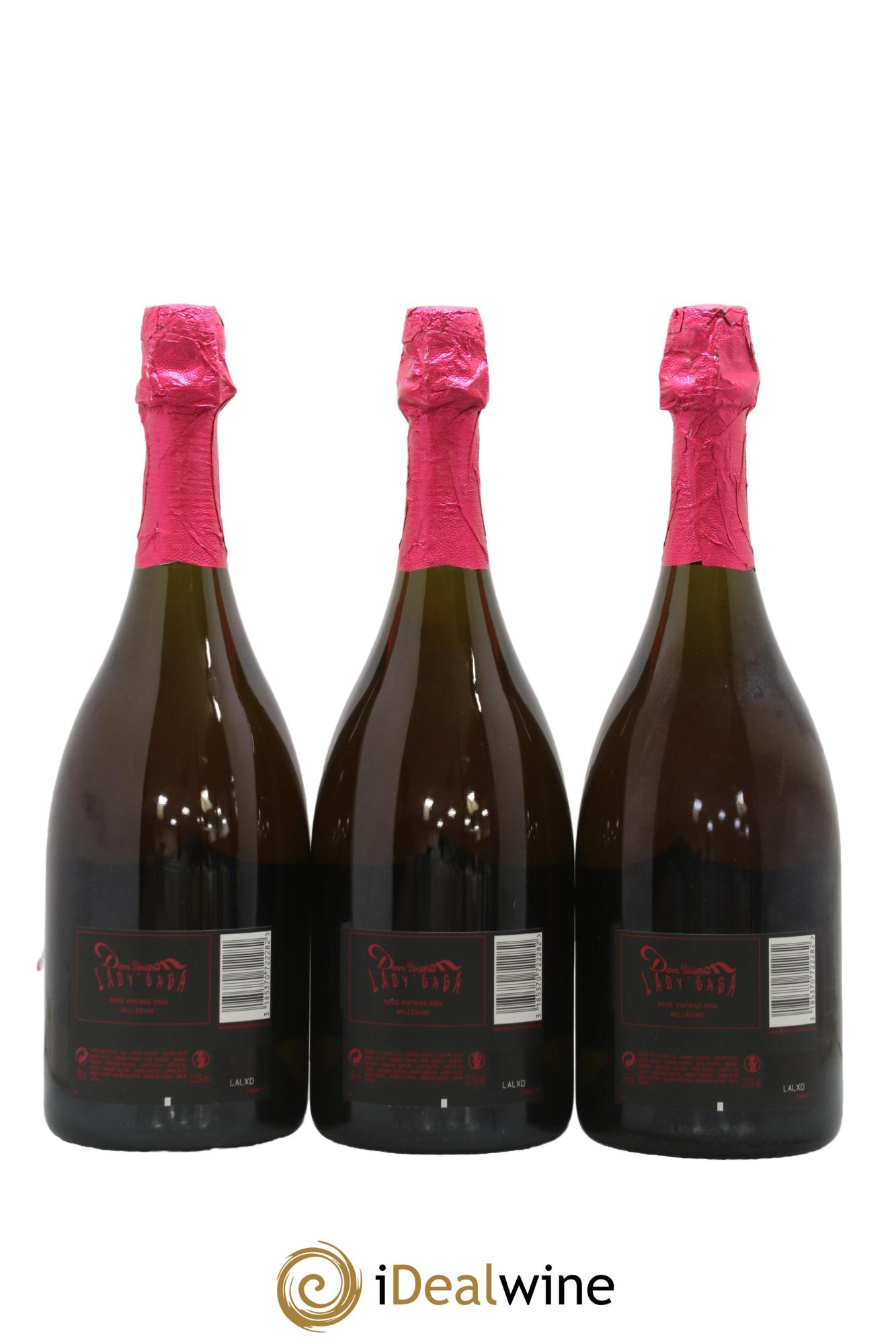 Vintage Edition Limitée Lady Gaga  Dom Pérignon 2006 - Lot of 3 bottles - 2