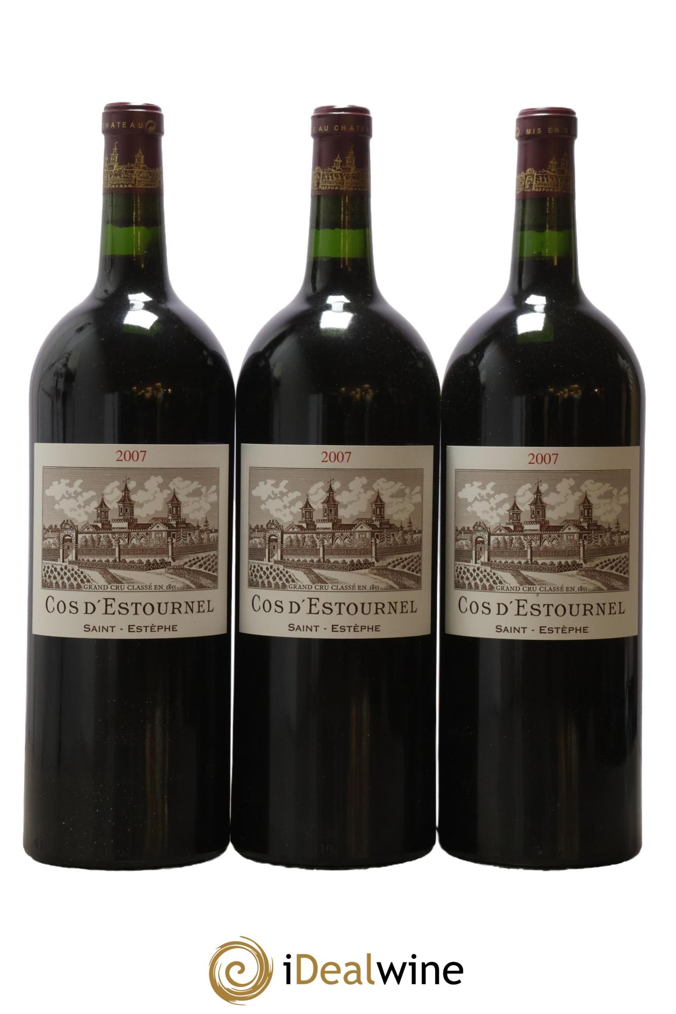 Cos d'Estournel 2ème Grand Cru Classé 2007 - Lot de 6 magnums - 1
