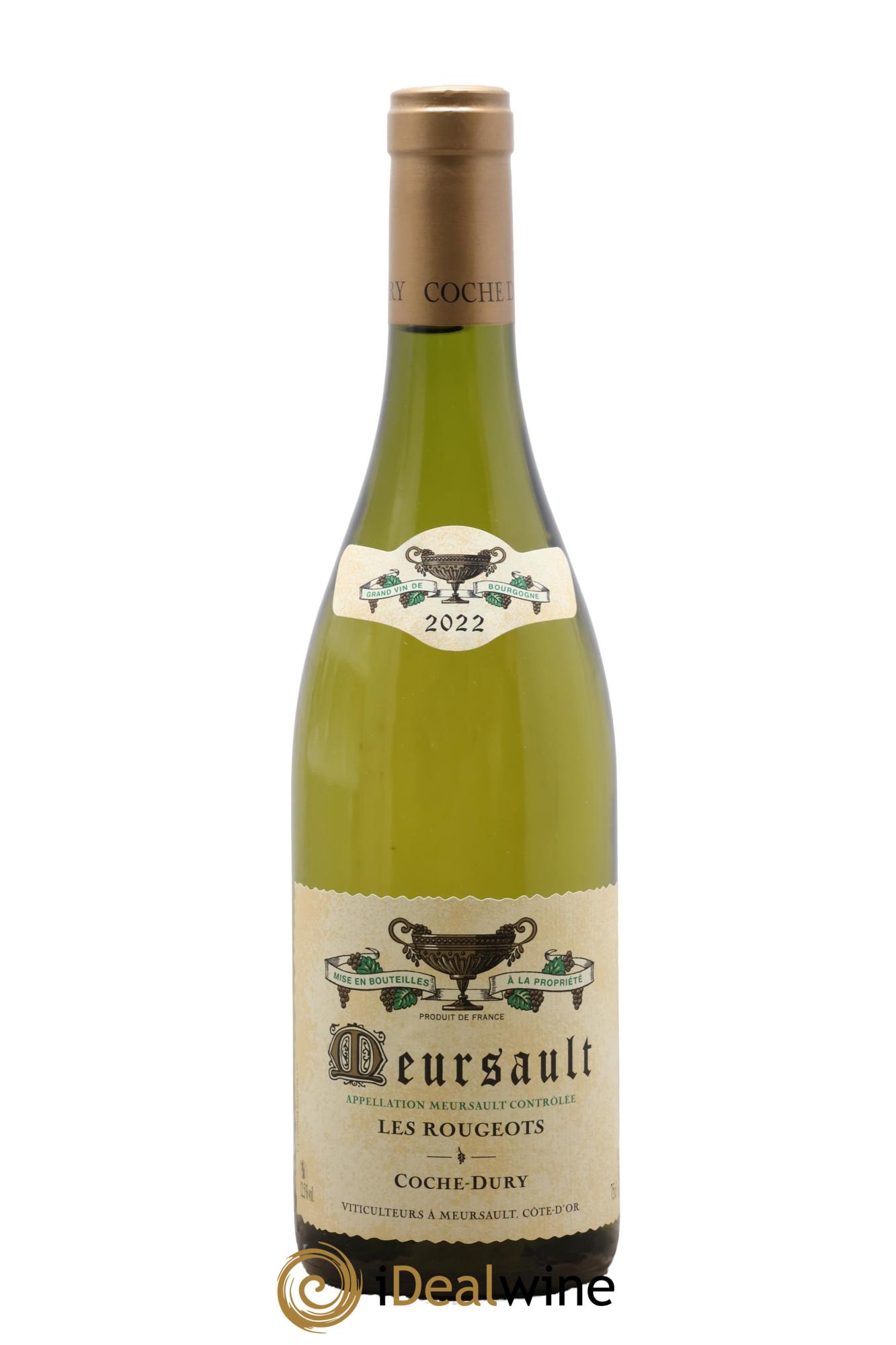 Meursault Les Rougeots Coche Dury (Domaine) 2022 - Lot de 1 bouteille - 0