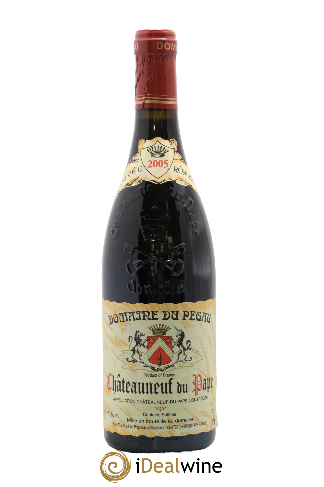 Châteauneuf-du-Pape Domaine du Pégau Cuvée Réservée Paul et Laurence Féraud 2005 - Lot de 1 bouteille - 0