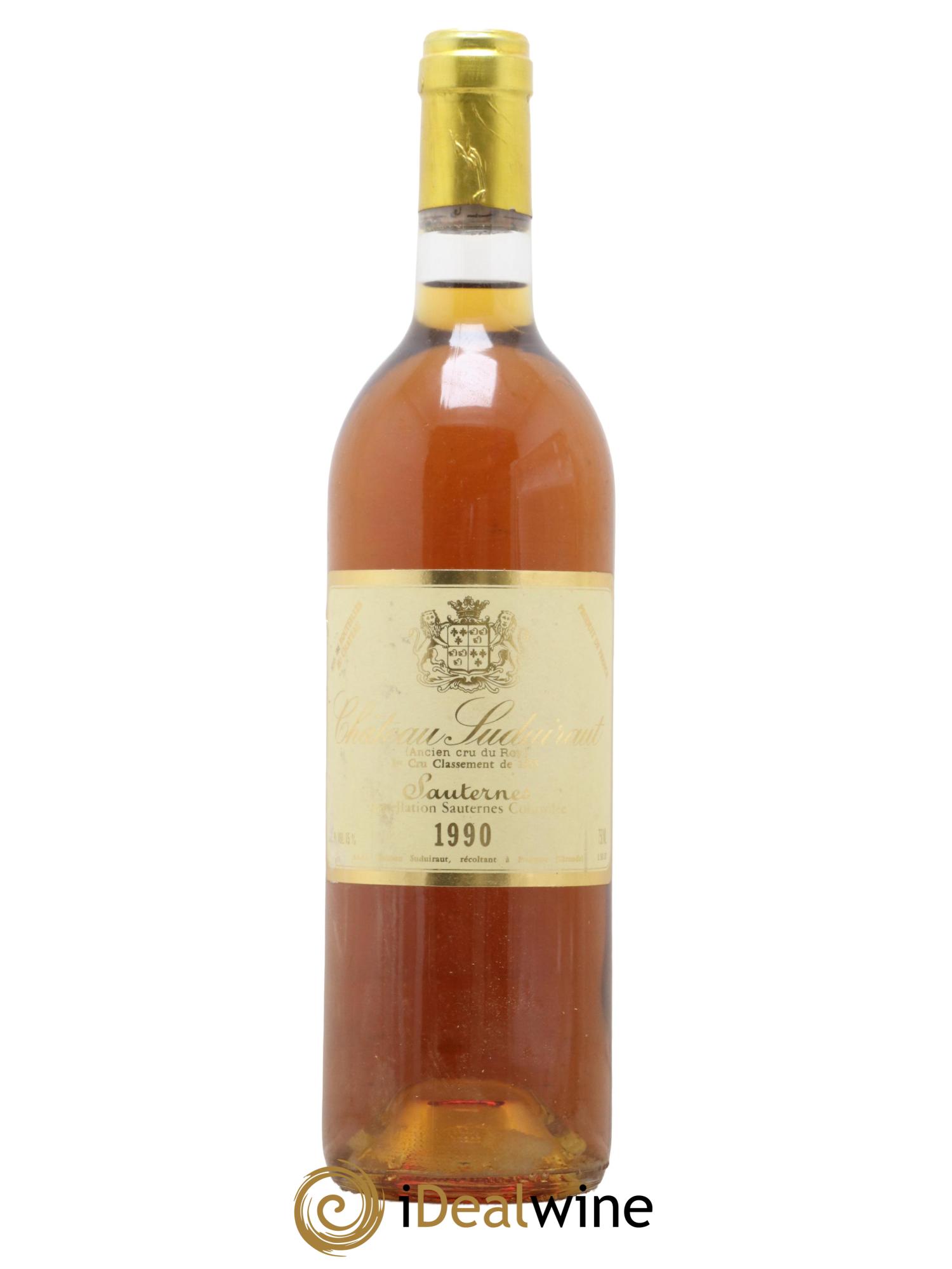 Château Suduiraut 1er Grand Cru Classé 1990 - Lotto di 1 bottiglia - 0