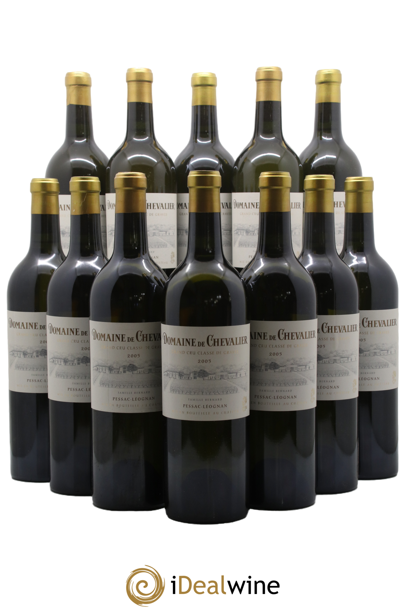 Domaine de Chevalier Cru Classé de Graves 2005 - Lotto di 12 bottiglie - 0