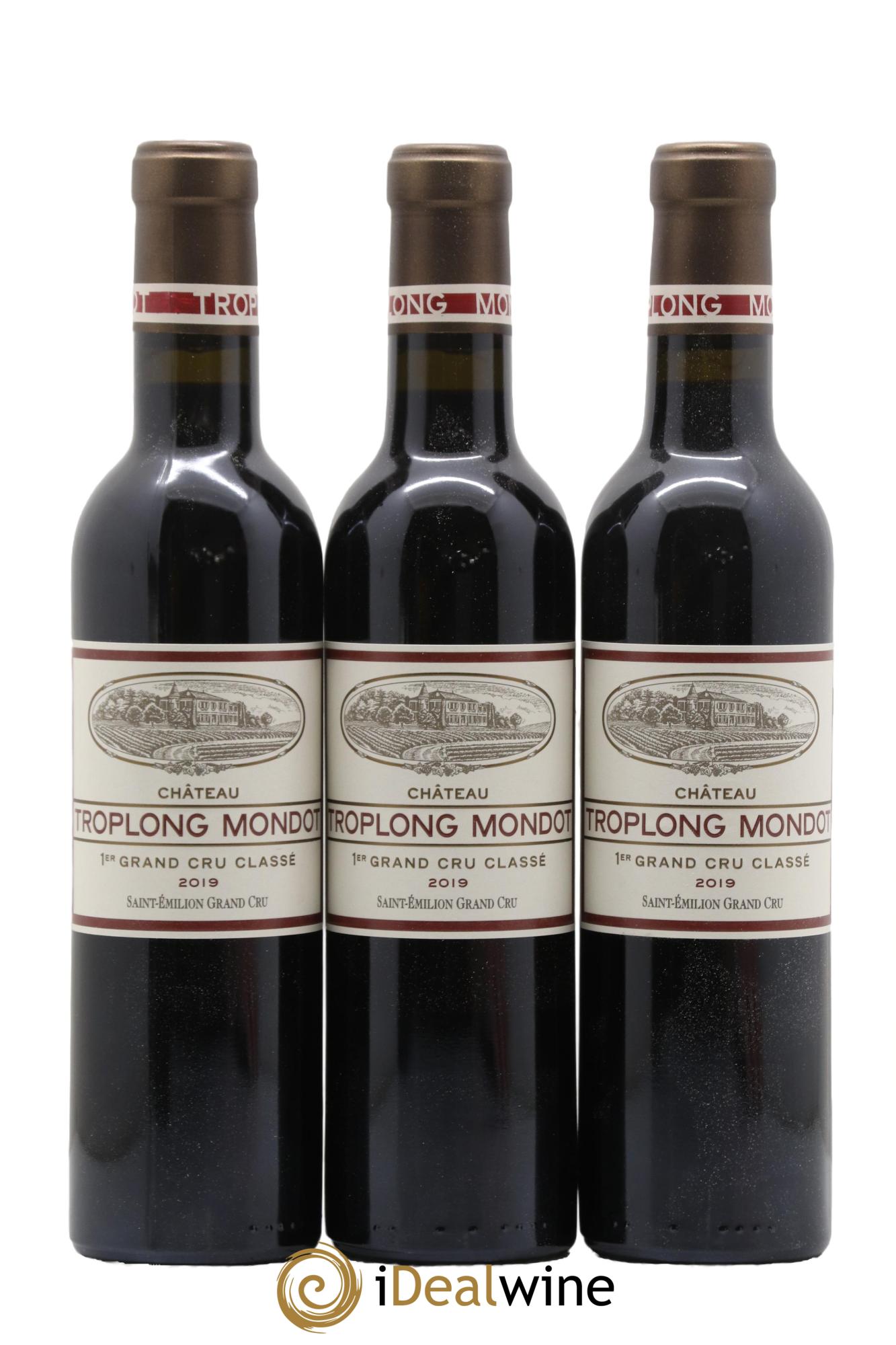 Château Troplong Mondot 1er Grand Cru Classé B 2019 - Lotto di 12 mezze bottiglie - 3