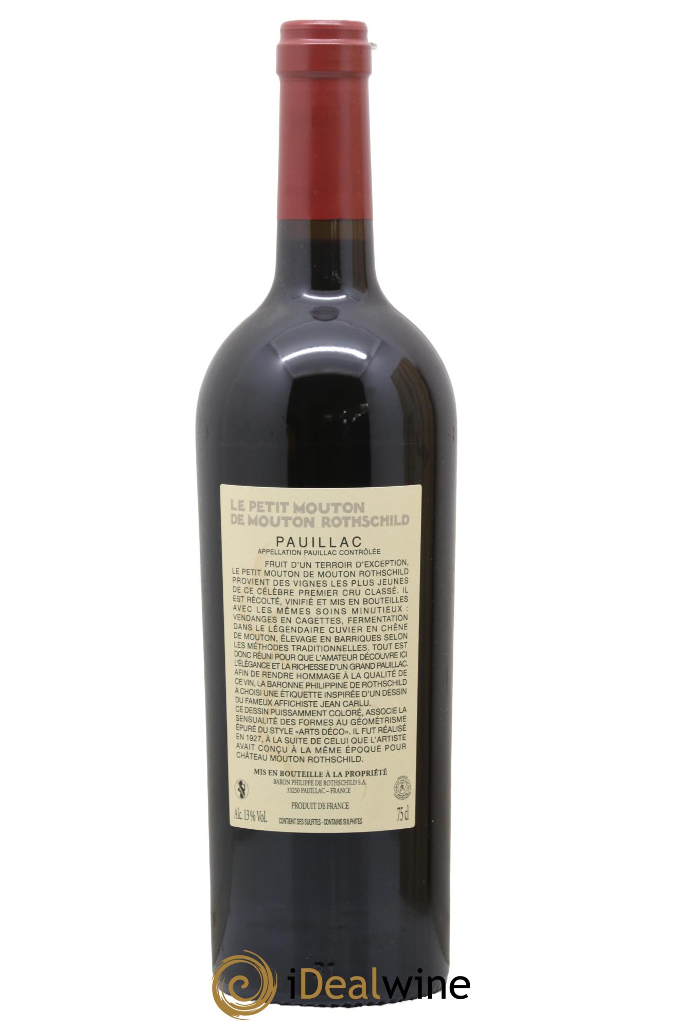 Petit Mouton Second Vin 2021 - Lot de 1 bouteille - 2