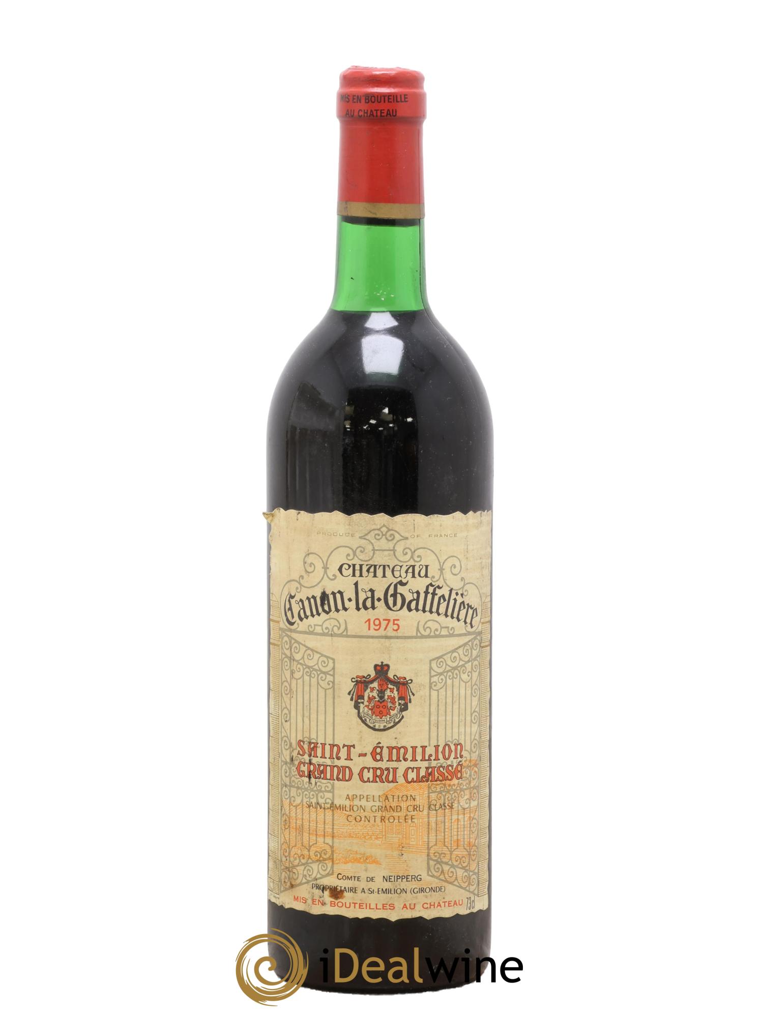 Château Canon la Gaffelière 1er Grand Cru Classé B 1975 - Lot of 1 bottle - 0