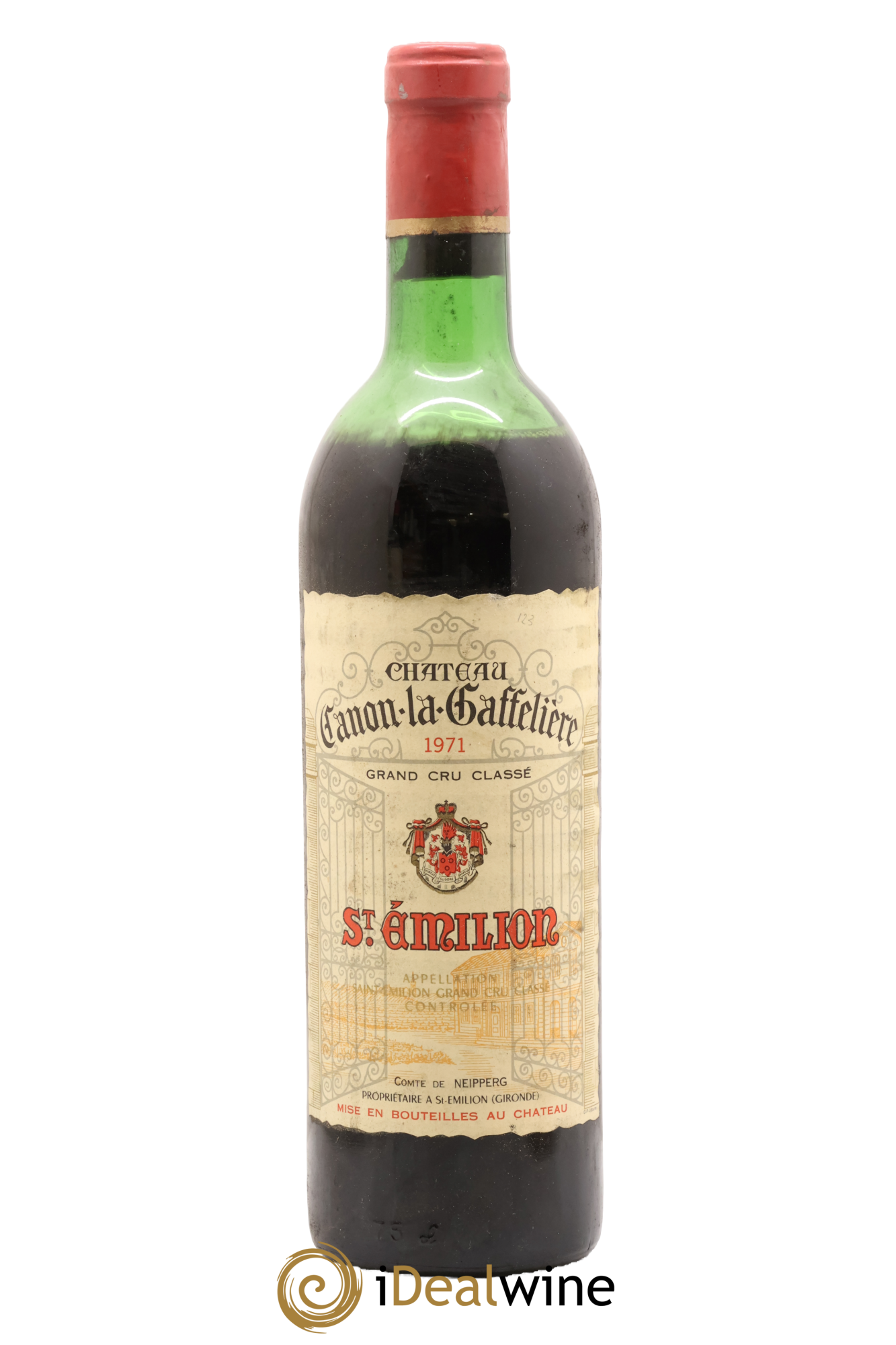 Château Canon la Gaffelière 1er Grand Cru Classé B 1971 - Posten von 1 Flasche - 0