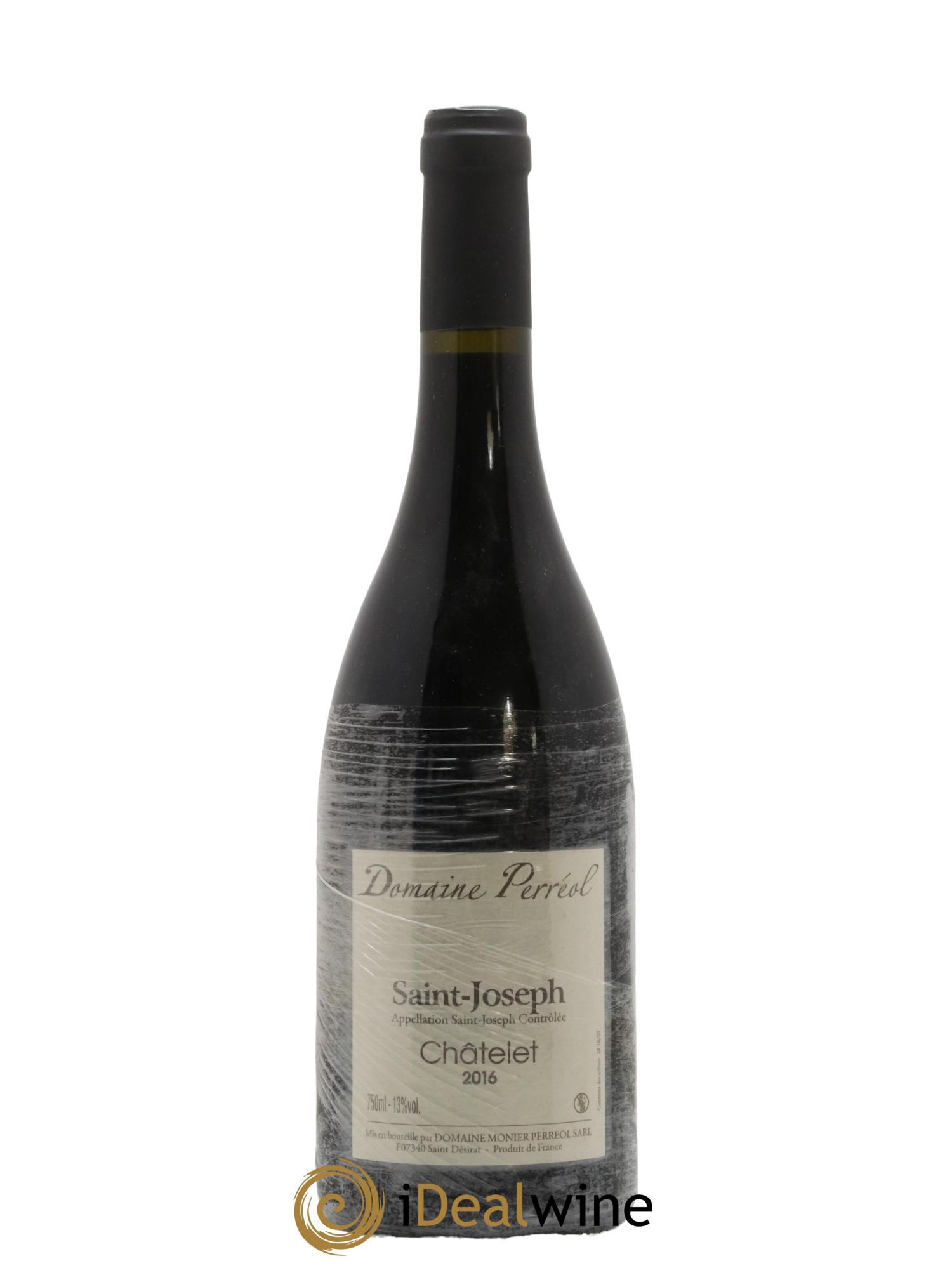 Saint-Joseph Chatelet Domaine Monier Perreol 2016 - Lot de 1 bouteille - 0