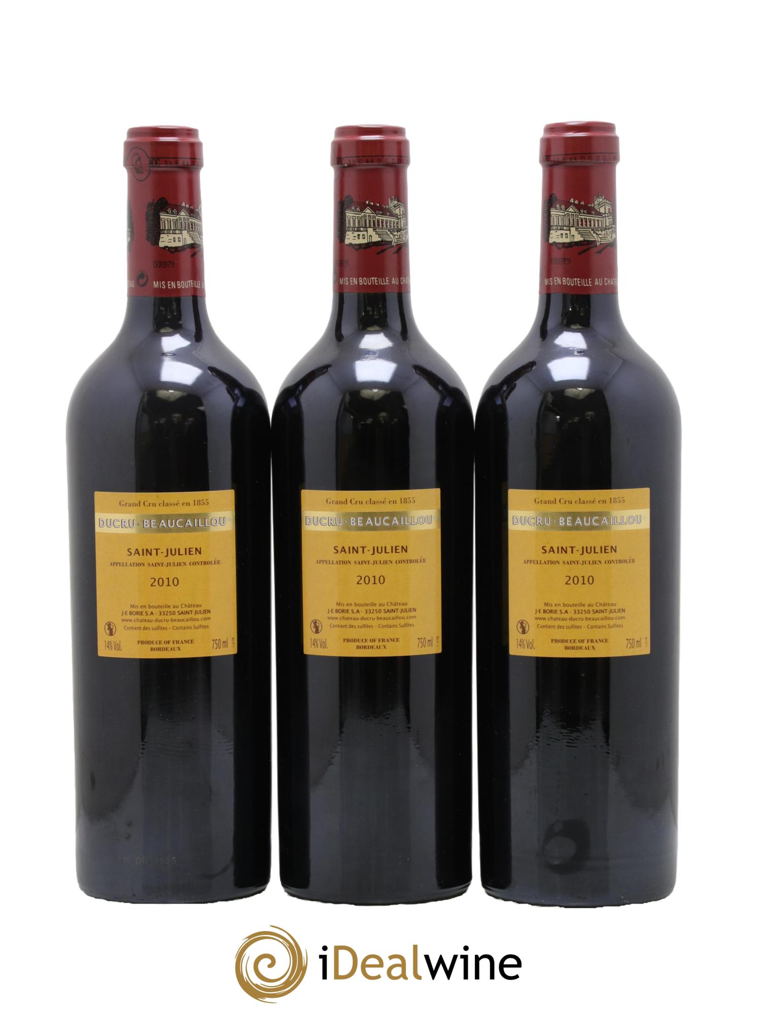 Château Ducru Beaucaillou 2ème Grand Cru Classé 2010 - Lotto di 12 bottiglie - 8