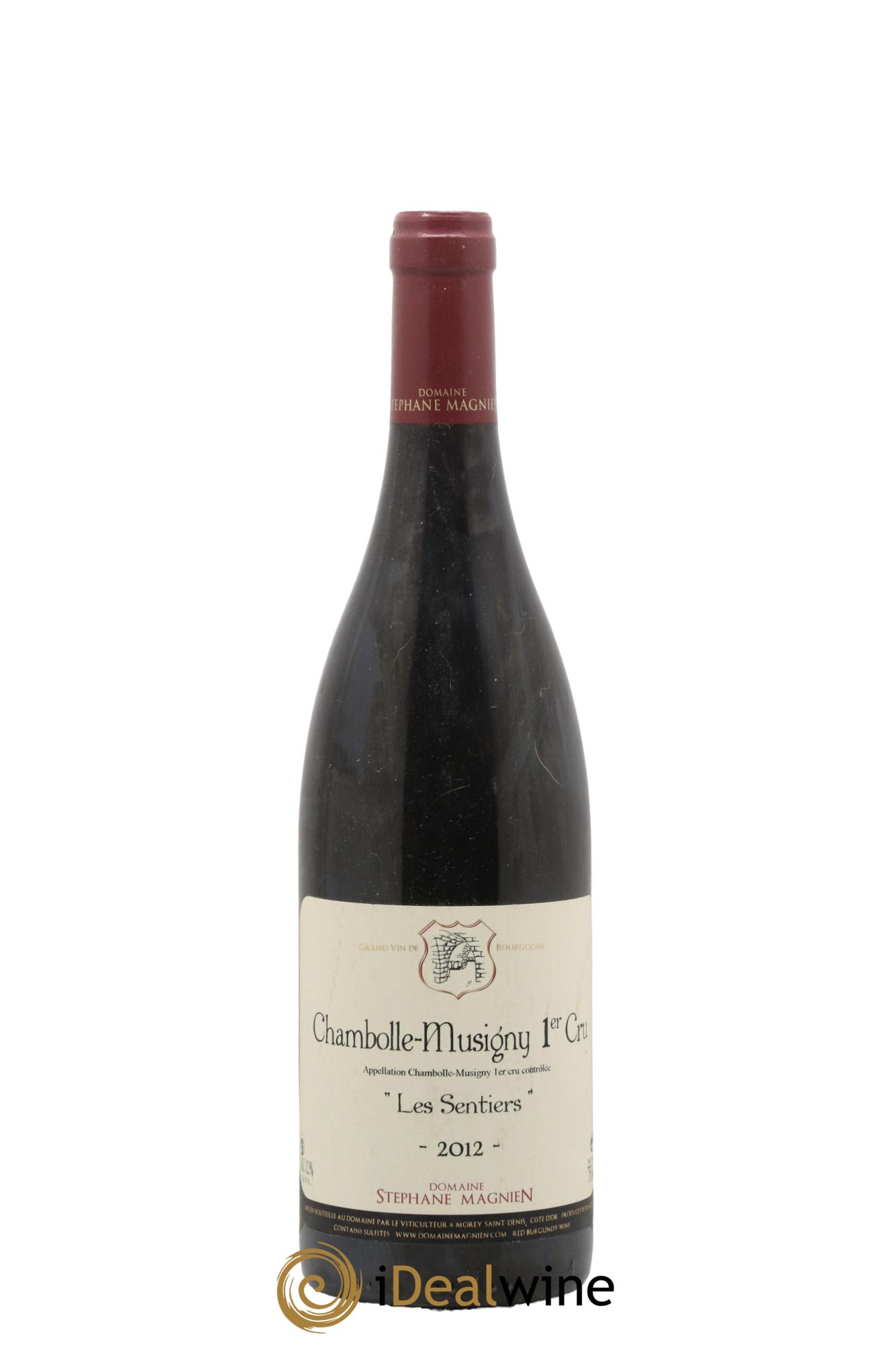 Chambolle-Musigny 1er Cru Les Sentiers Stéphane Magnien (Domaine) 2012 - Lot de 1 bouteille - 0
