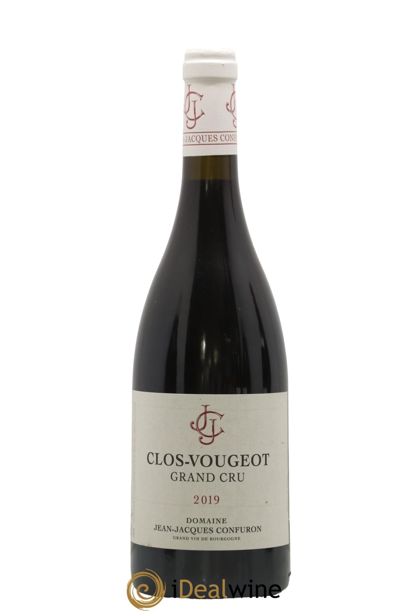 Clos de Vougeot Grand Cru Jean-Jacques Confuron 2019 - Lot de 1 bouteille - 0