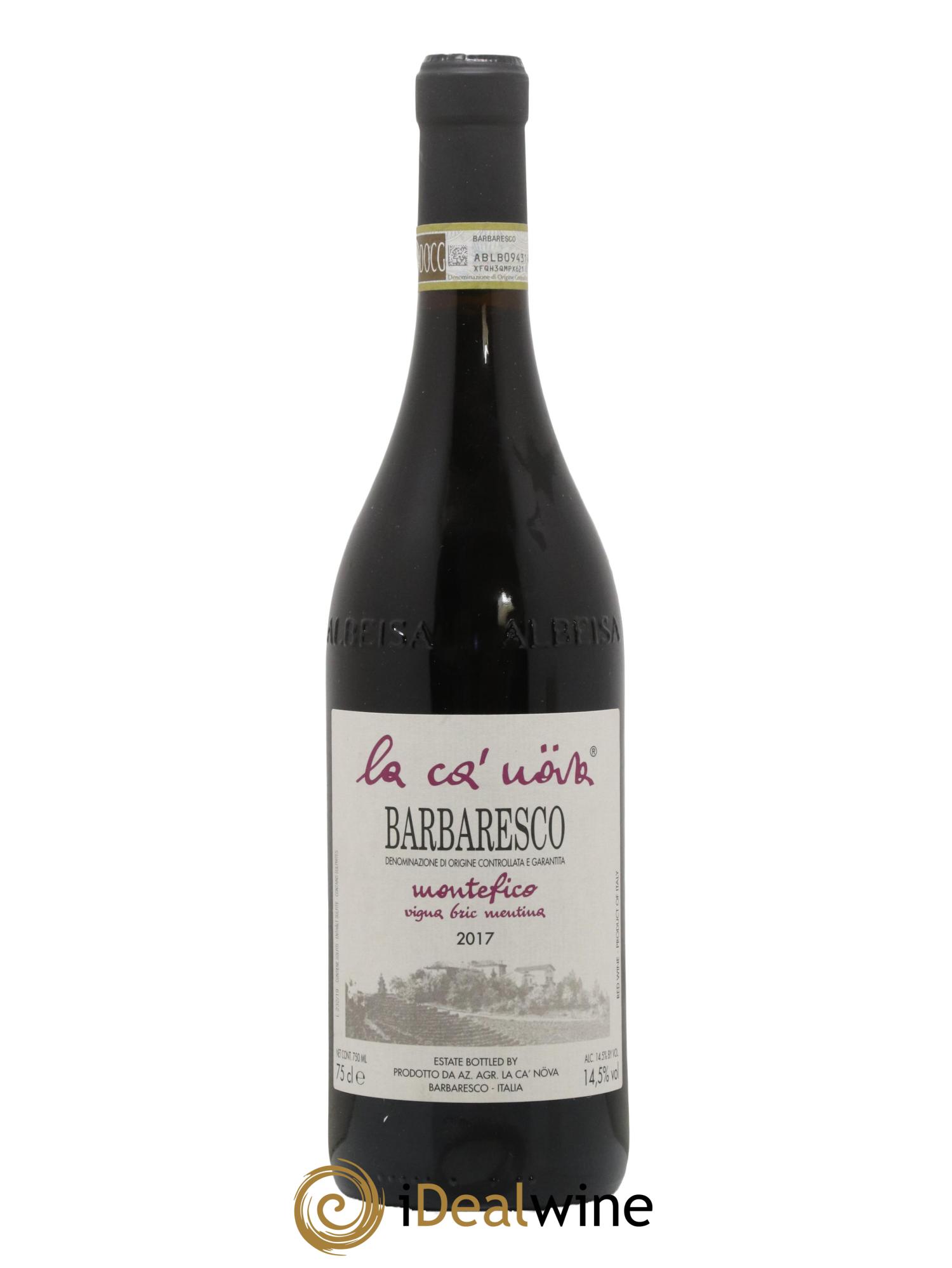 Barbaresco DOCG Montefico La Ca'Nova 2017 - Lot de 1 bouteille - 0