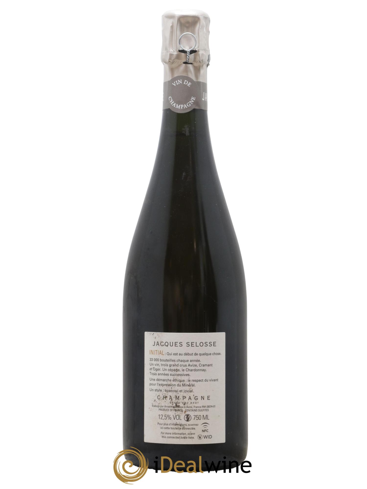 Initial Brut Jacques Selosse - Lot de 1 bouteille - 1
