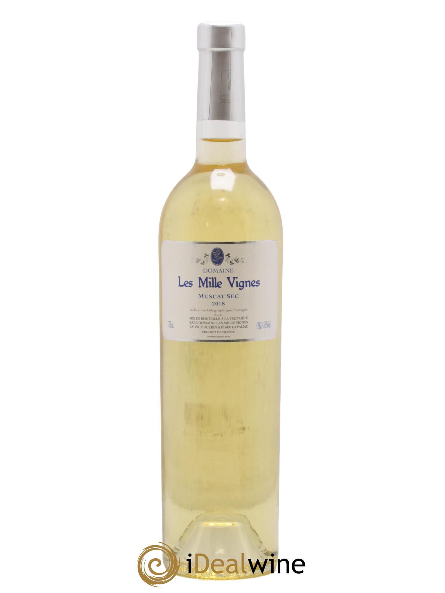 Muscat Domaine Les Mille Vignes 2018 - Lot of 1 bottle - 0