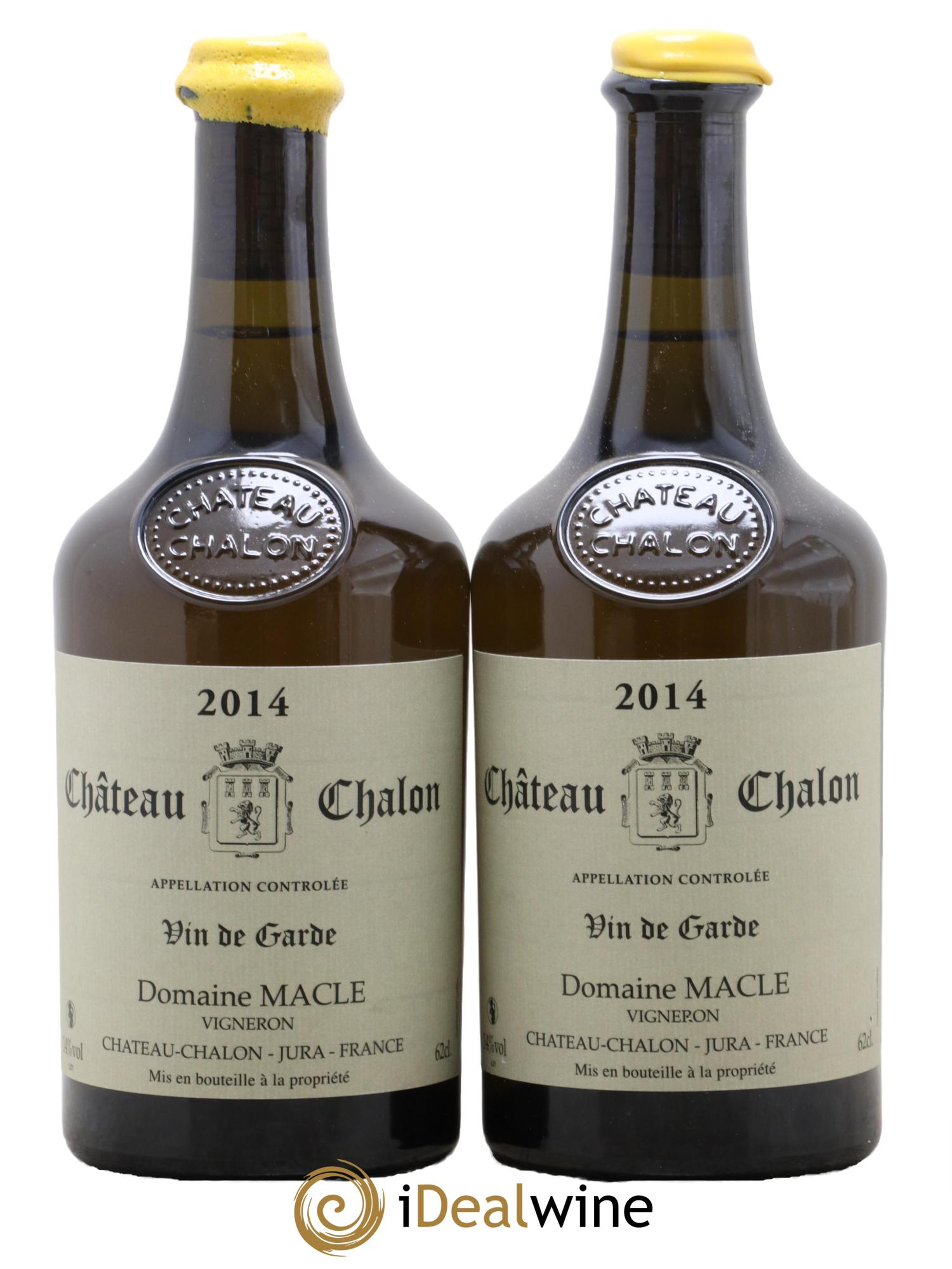 Château-Chalon Jean Macle 2014 - Lot de 2 clavelins - 0