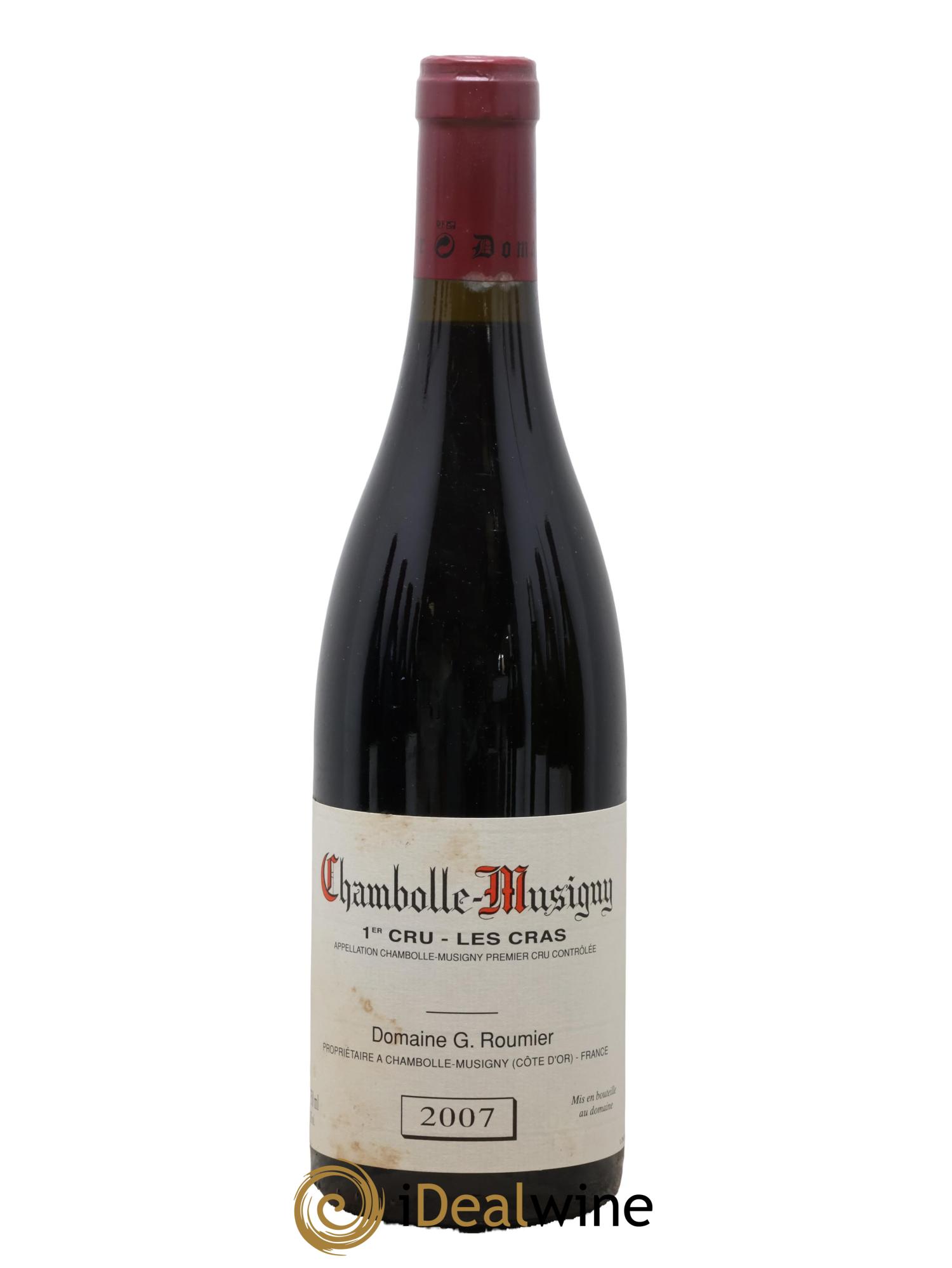 Chambolle-Musigny 1er Cru Les Cras Georges Roumier (Domaine) 2007 - Lot de 1 bouteille - 0