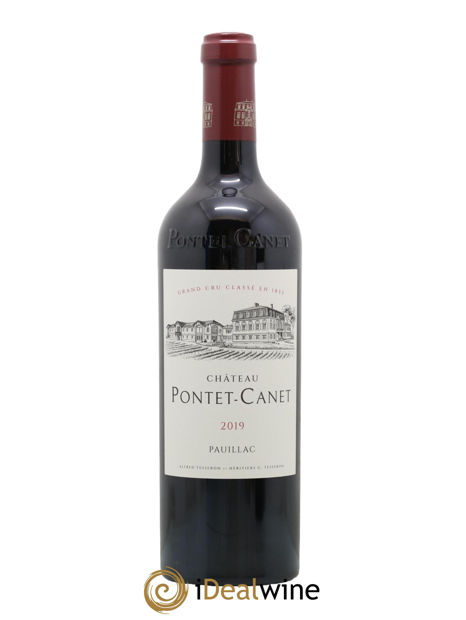 Château Pontet Canet 5ème Grand Cru Classé 2019 - Lot de 1 bouteille - 0