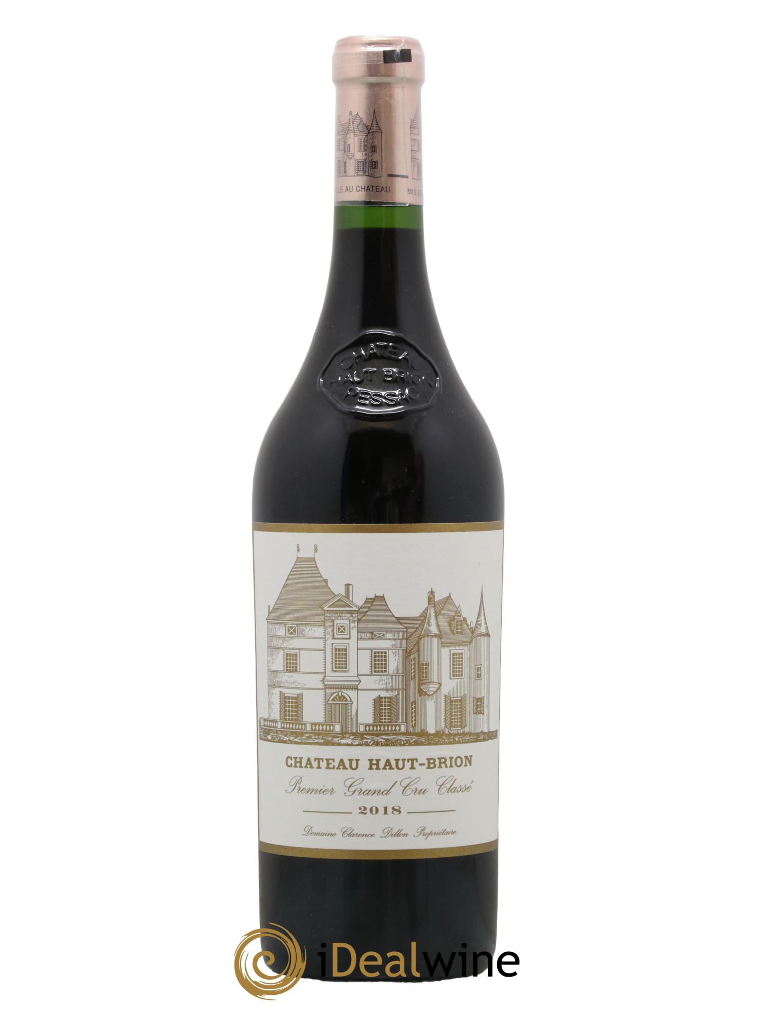Château Haut Brion 1er Grand Cru Classé 2018 - Lot de 1 bouteille - 0