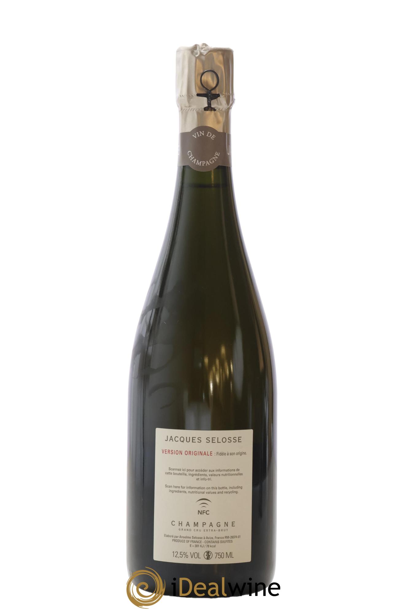 Version Originale Jacques Selosse - Lotto di 1 bottiglia - 1