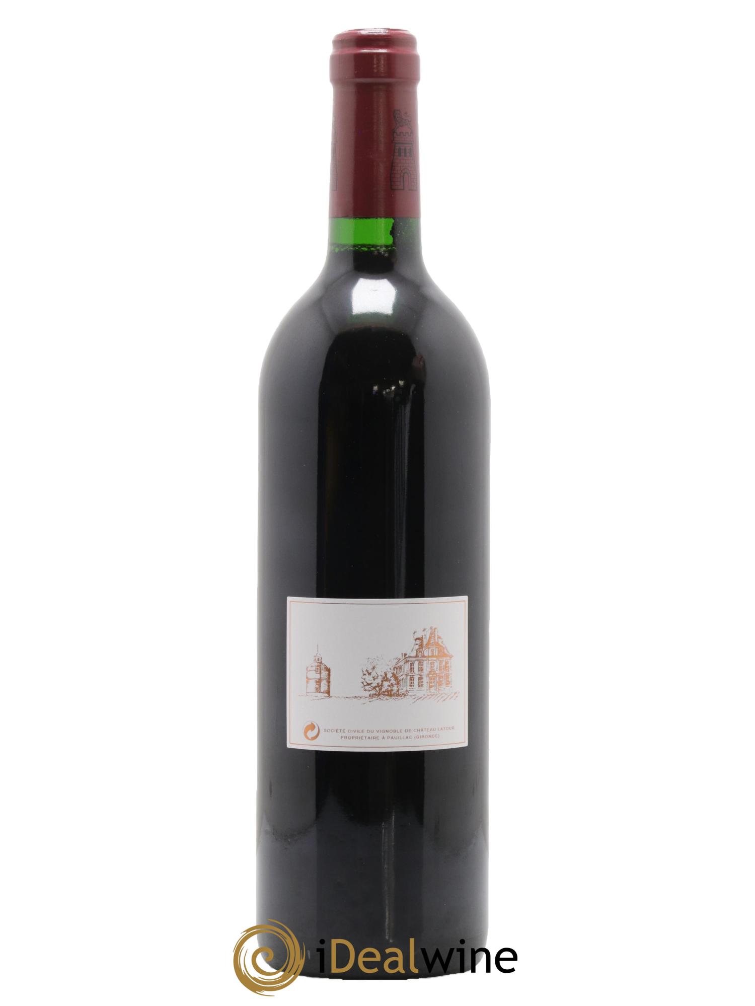 Château Latour 1er Grand Cru Classé 1996 - Lot de 1 bouteille - 1