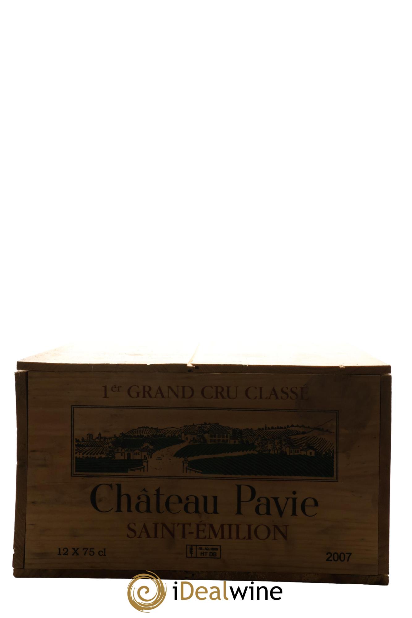 Château Pavie 1er Grand Cru Classé A 2007 - Lot de 12 bouteilles - 9