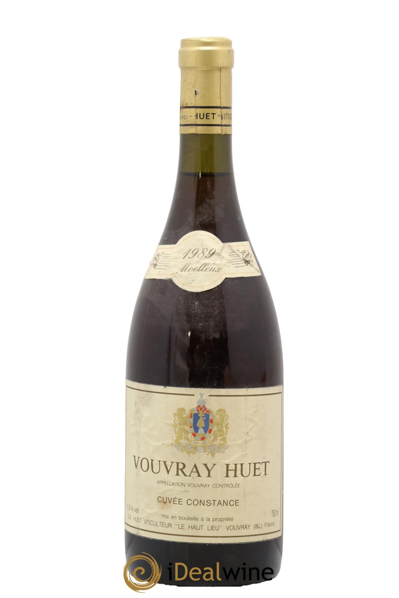 Vouvray Cuvée Constance Domaine Huet 1989 - Lot of 1 bottle - 0