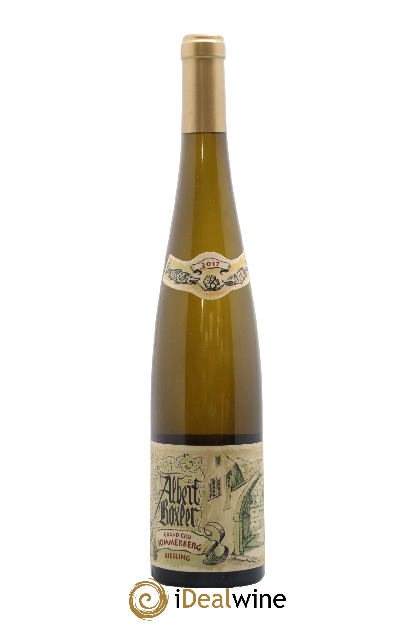 Alsace Riesling Grand Cru Sommerberg Albert Boxler 2017 - Posten von 1 Flasche - 0