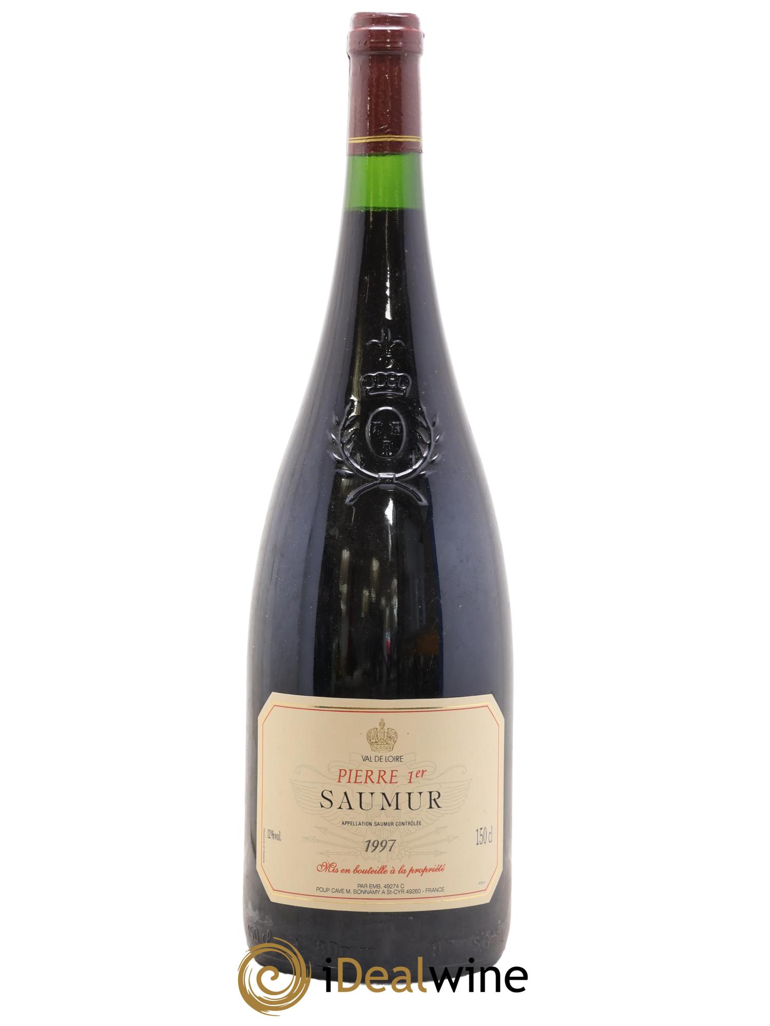 Saumur-Champigny Pierre 1er M.Bonnamy 1997 - Posten von 1 Magnum - 0