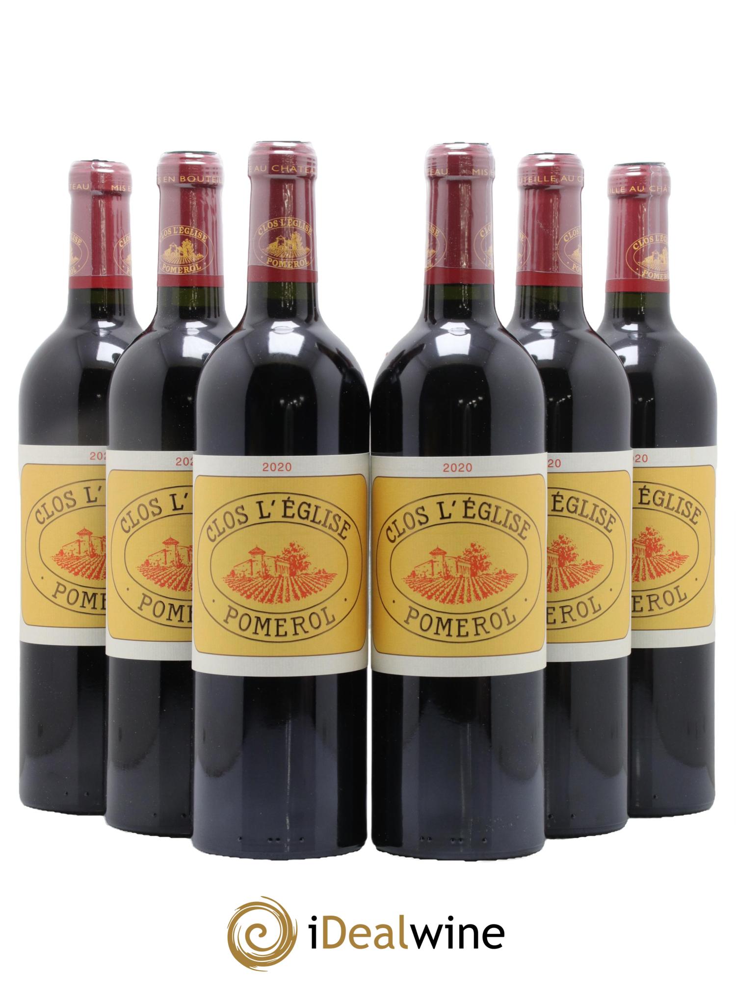 Clos l'Eglise 2020 - Lot de 6 bouteilles - 0
