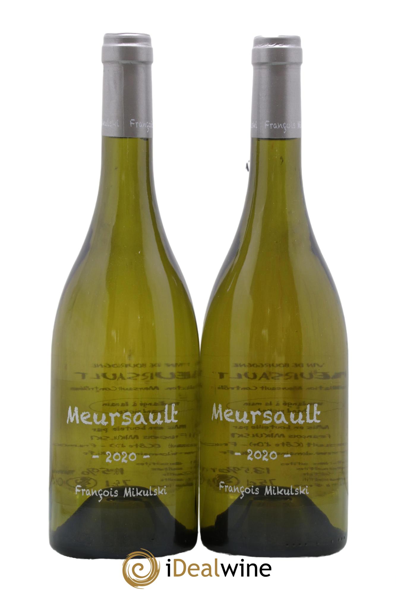 Meursault François Mikulski 2020 - Lotto di 2 bottiglie - 0