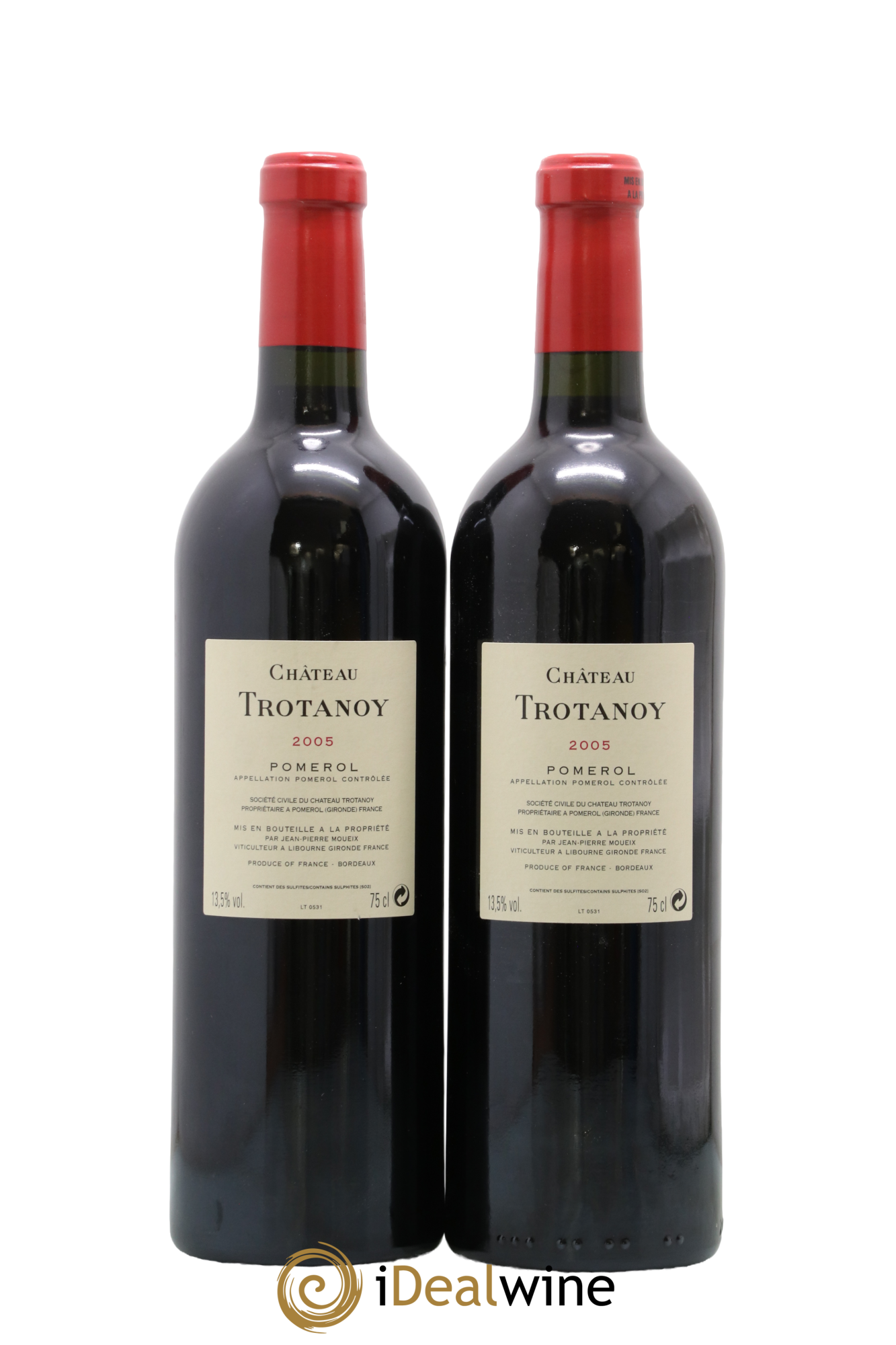 Château Trotanoy 2005 - Lot de 2 bouteilles - 1