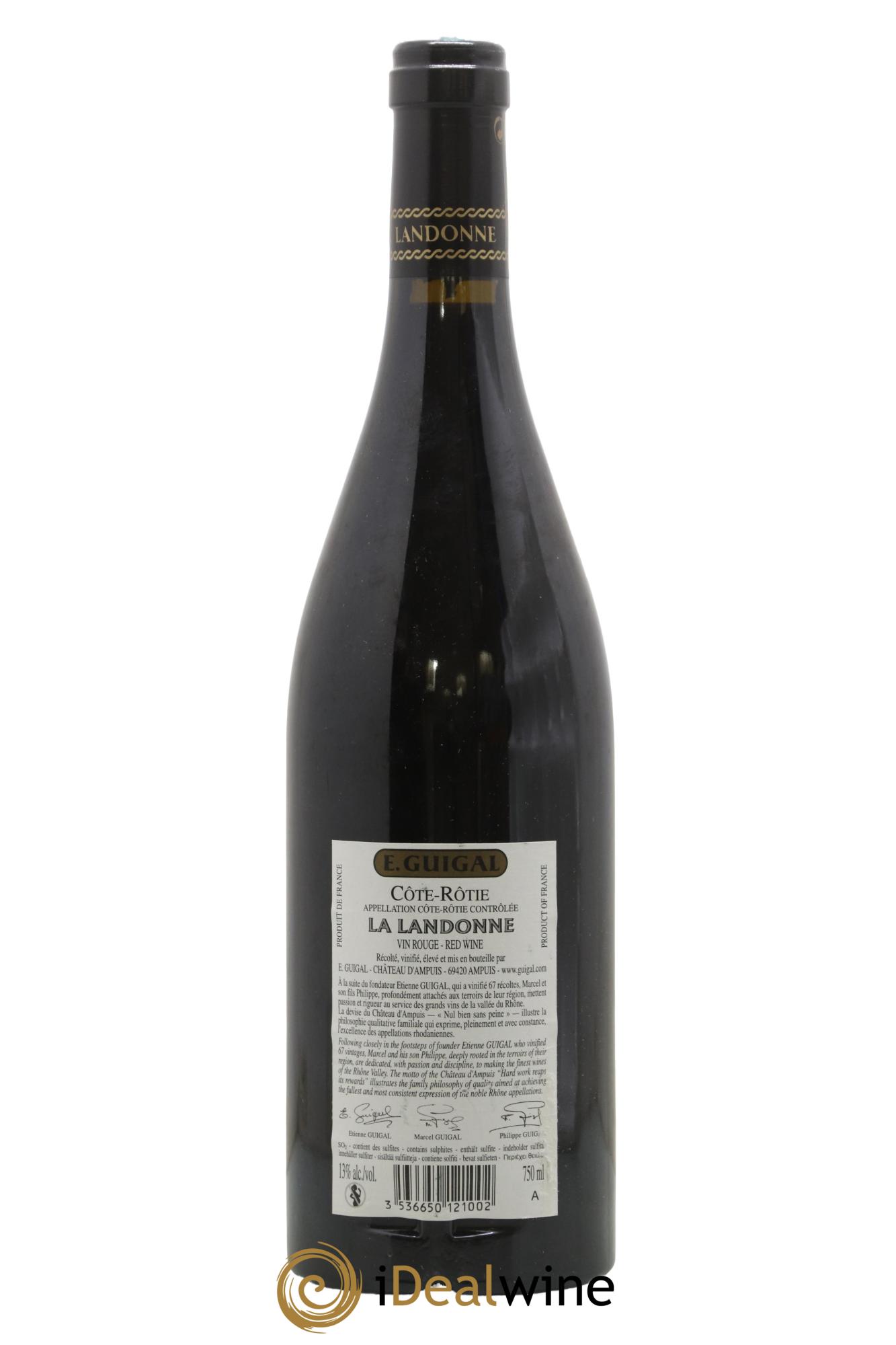 Côte-Rôtie La Landonne Guigal 2010 - Lot de 1 bouteille - 1