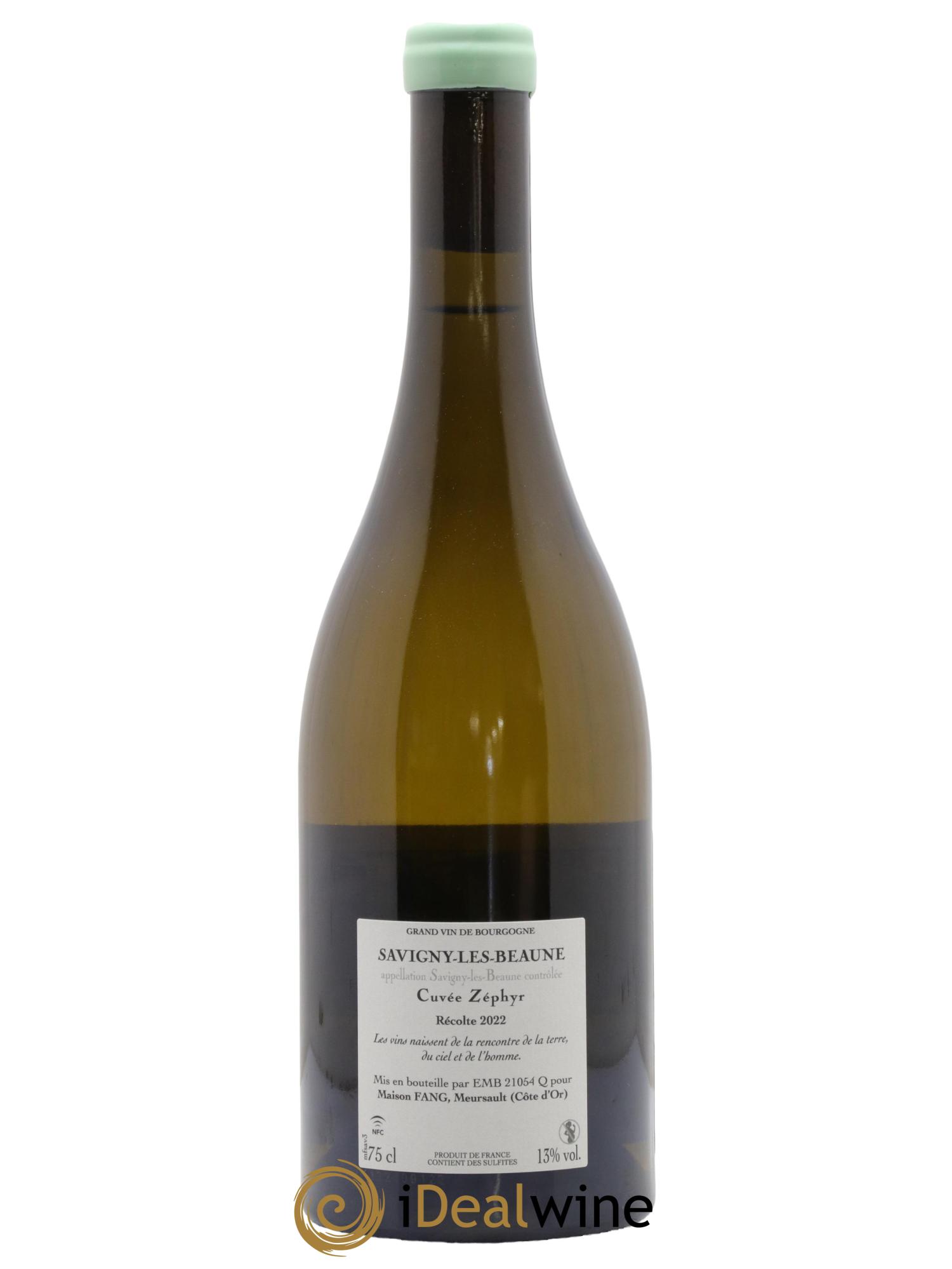 Savigny-lès-Beaune cuvée Zéphyr Maison Fang 2022 - Lot de 1 bouteille - 1