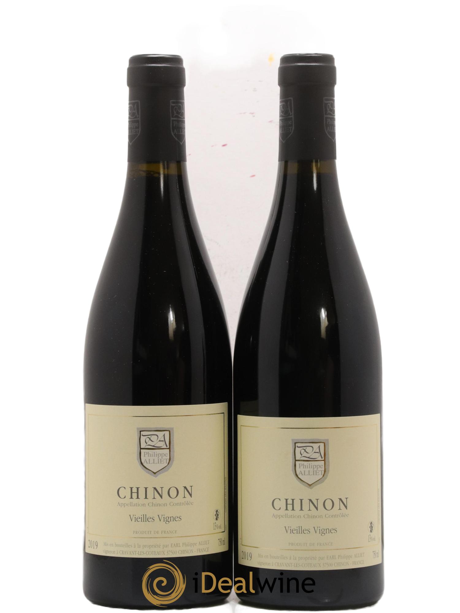 Chinon Vieilles Vignes Philippe Alliet 2019 - Lot de 2 bouteilles - 0