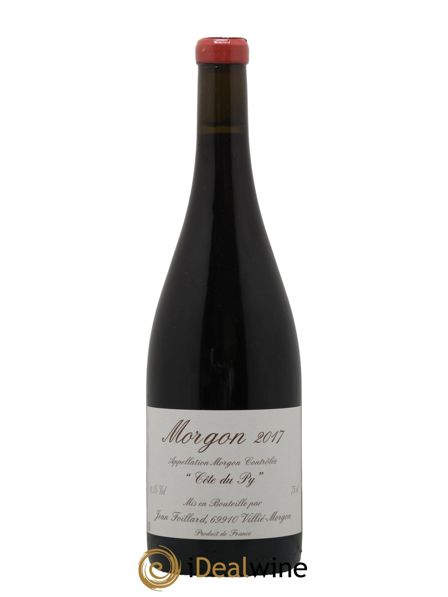 Morgon Côte du Py Jean Foillard 2017 - Posten von 1 Flasche - 0