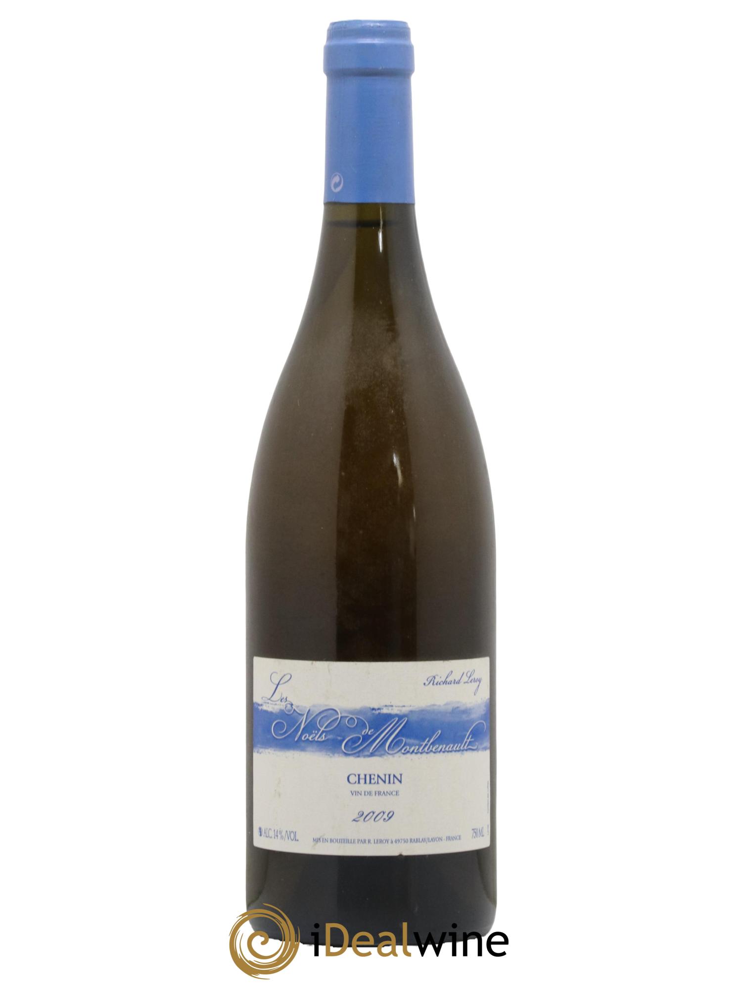 Vin de France Les Noëls de Montbenault Richard Leroy 2009 - Lot de 1 bouteille - 0