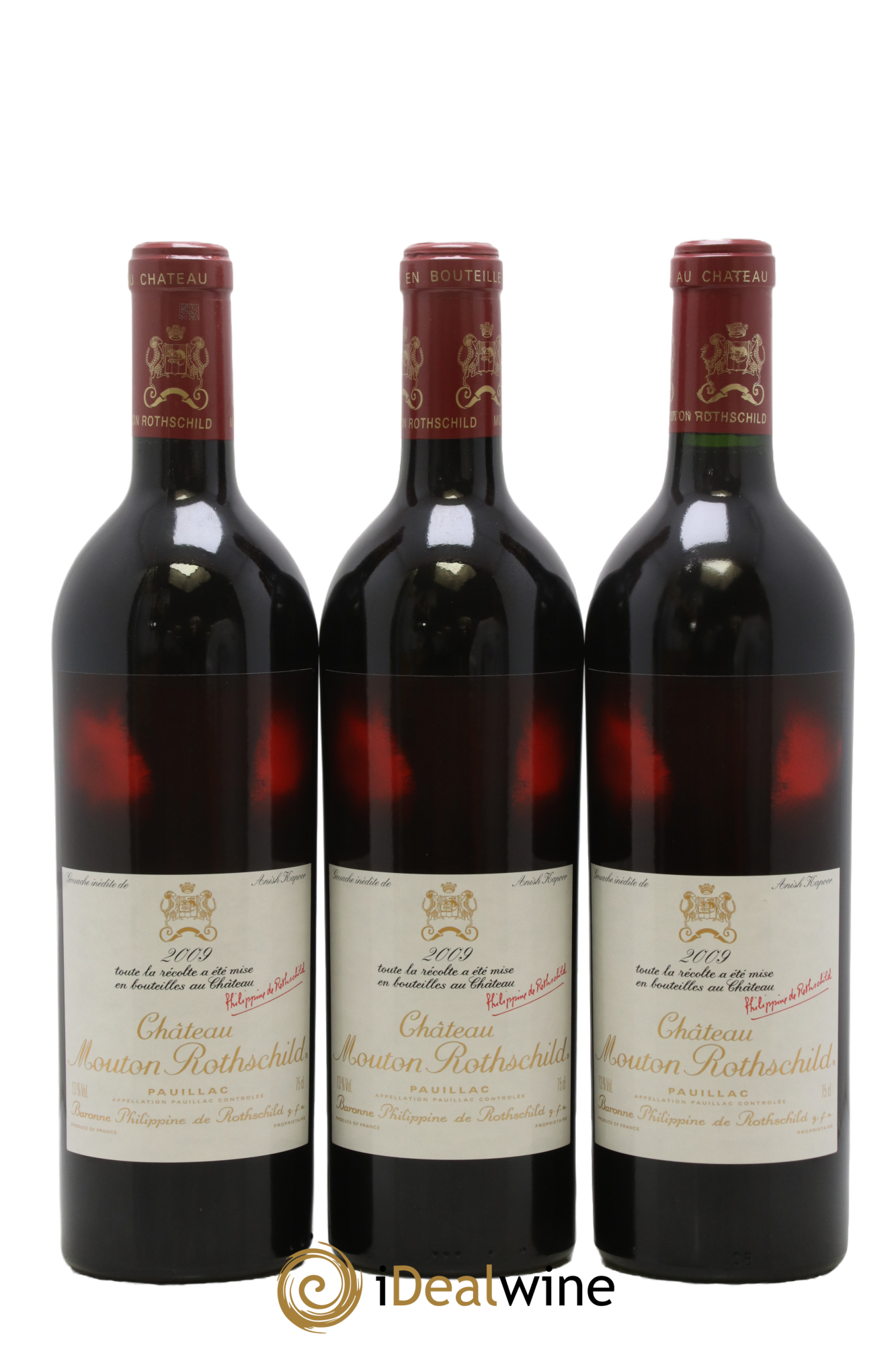 Château Mouton Rothschild 1er Grand Cru Classé 2009 - Lot of 12 bottles - 1