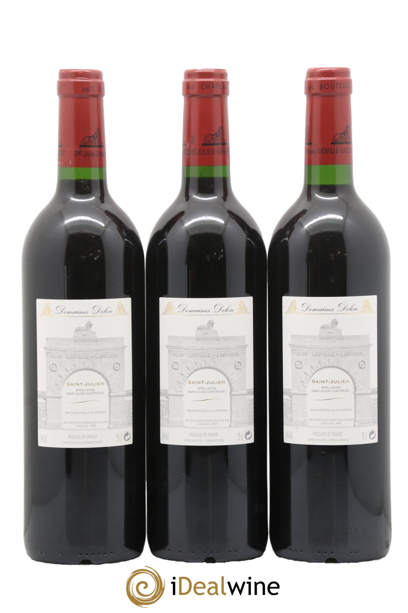 Château Léoville Las Cases 2ème Grand Cru Classé 2003 - Lot of 12 bottles - 8